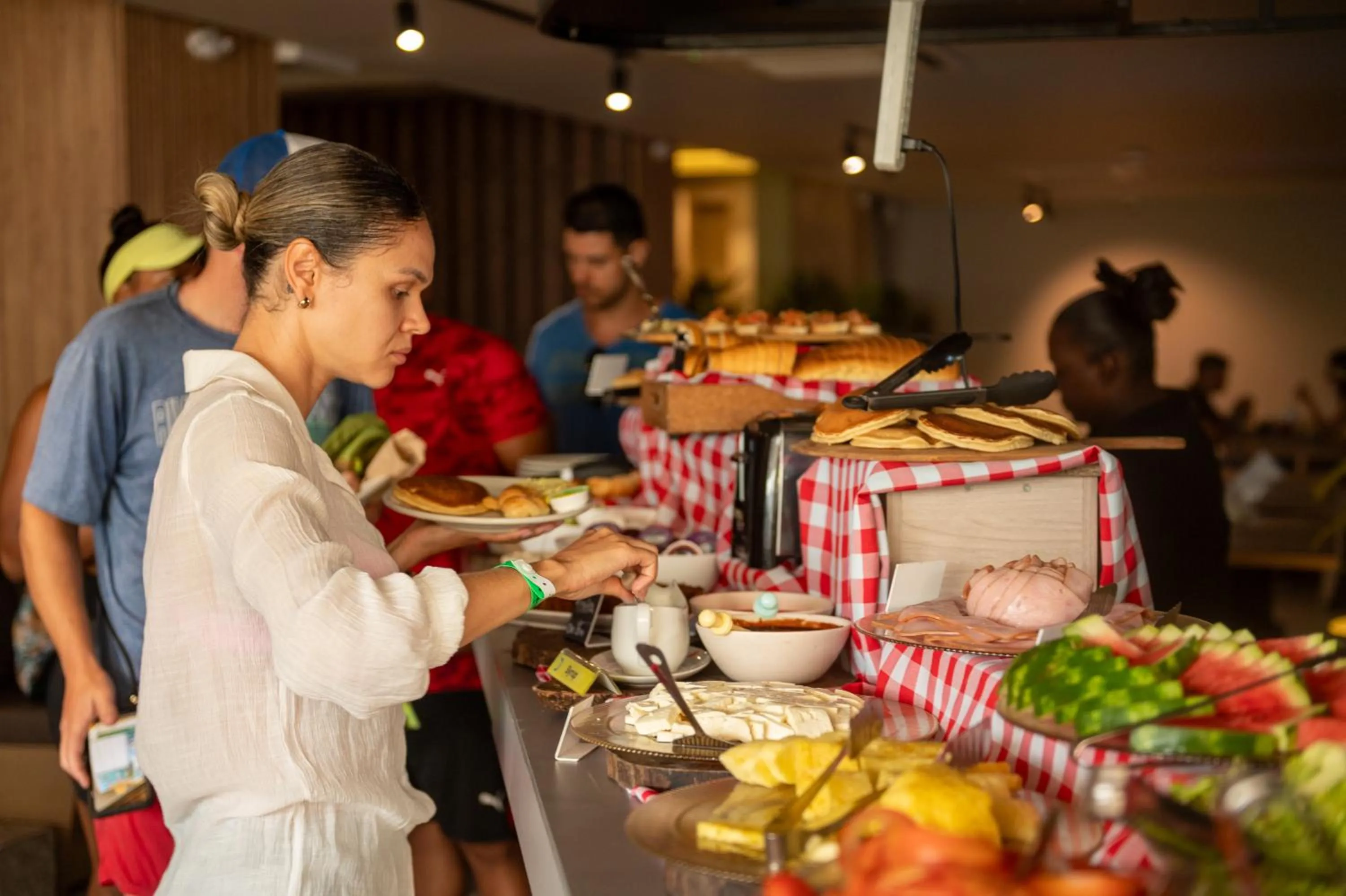 People in Dreamer Beach Club