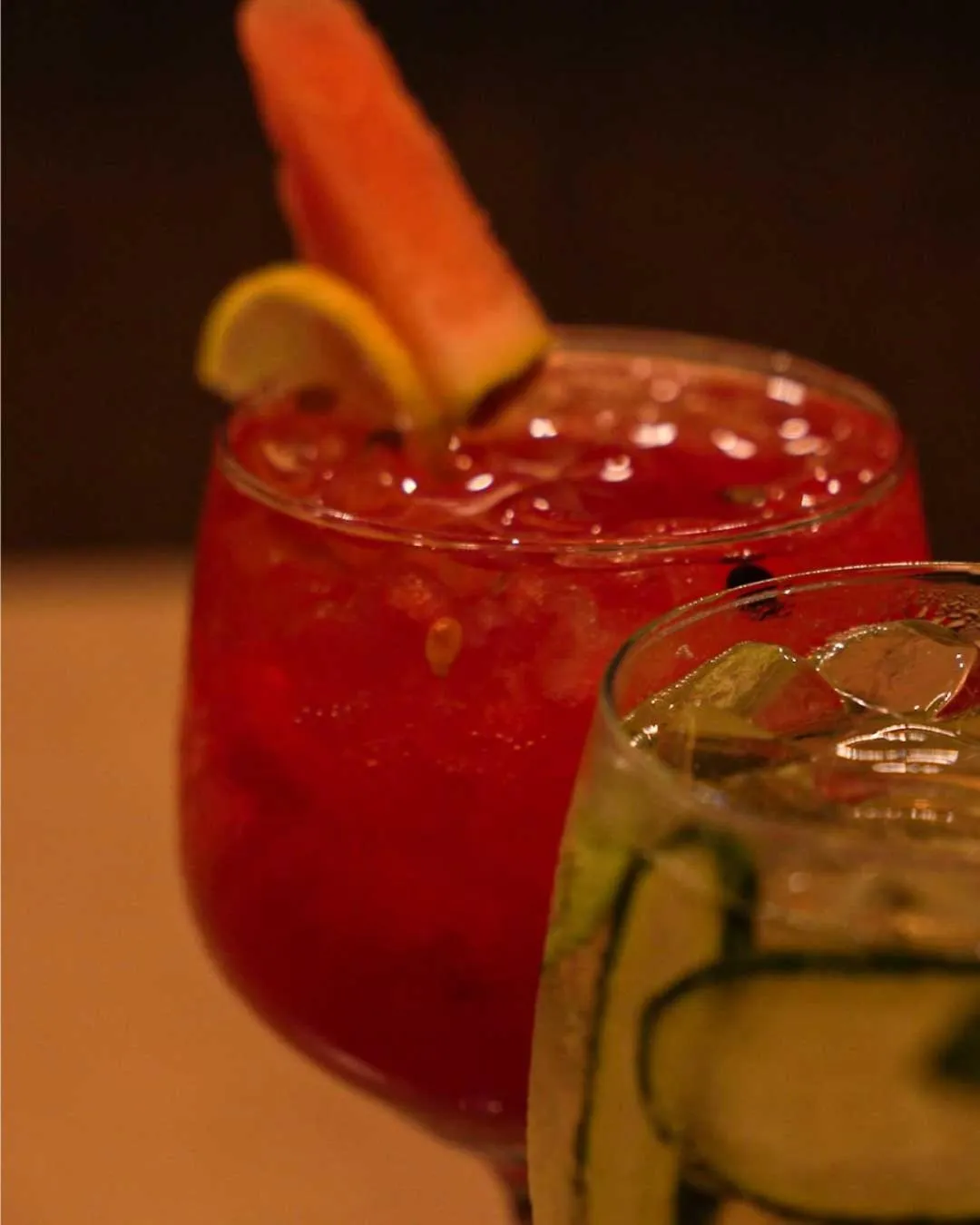 Alcoholic drinks in Dreamer Beach Club