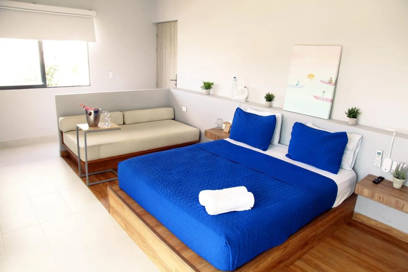 Bed in Dreamer Beach Club