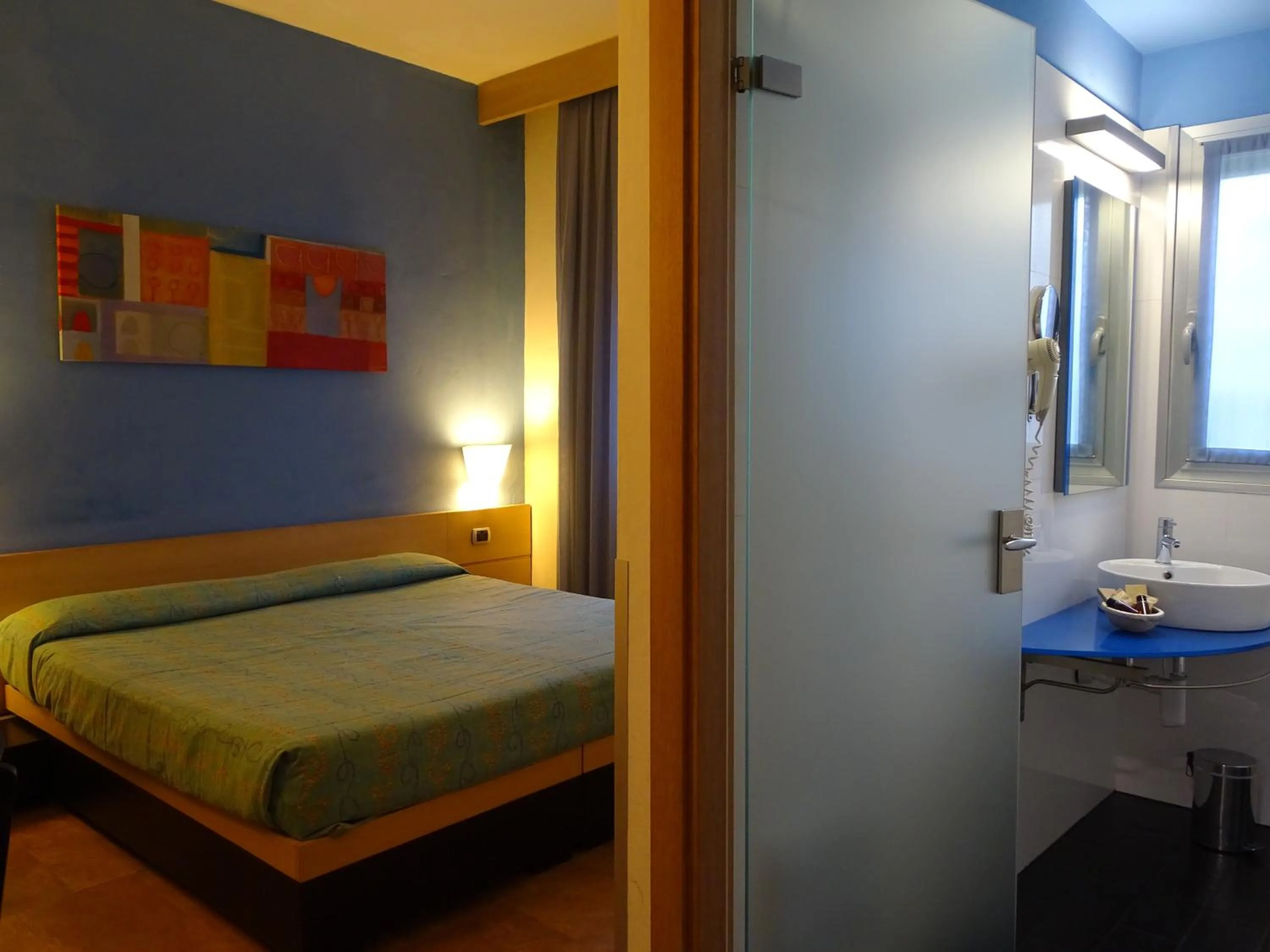 Bedroom, Bed in Hotel I Cedri