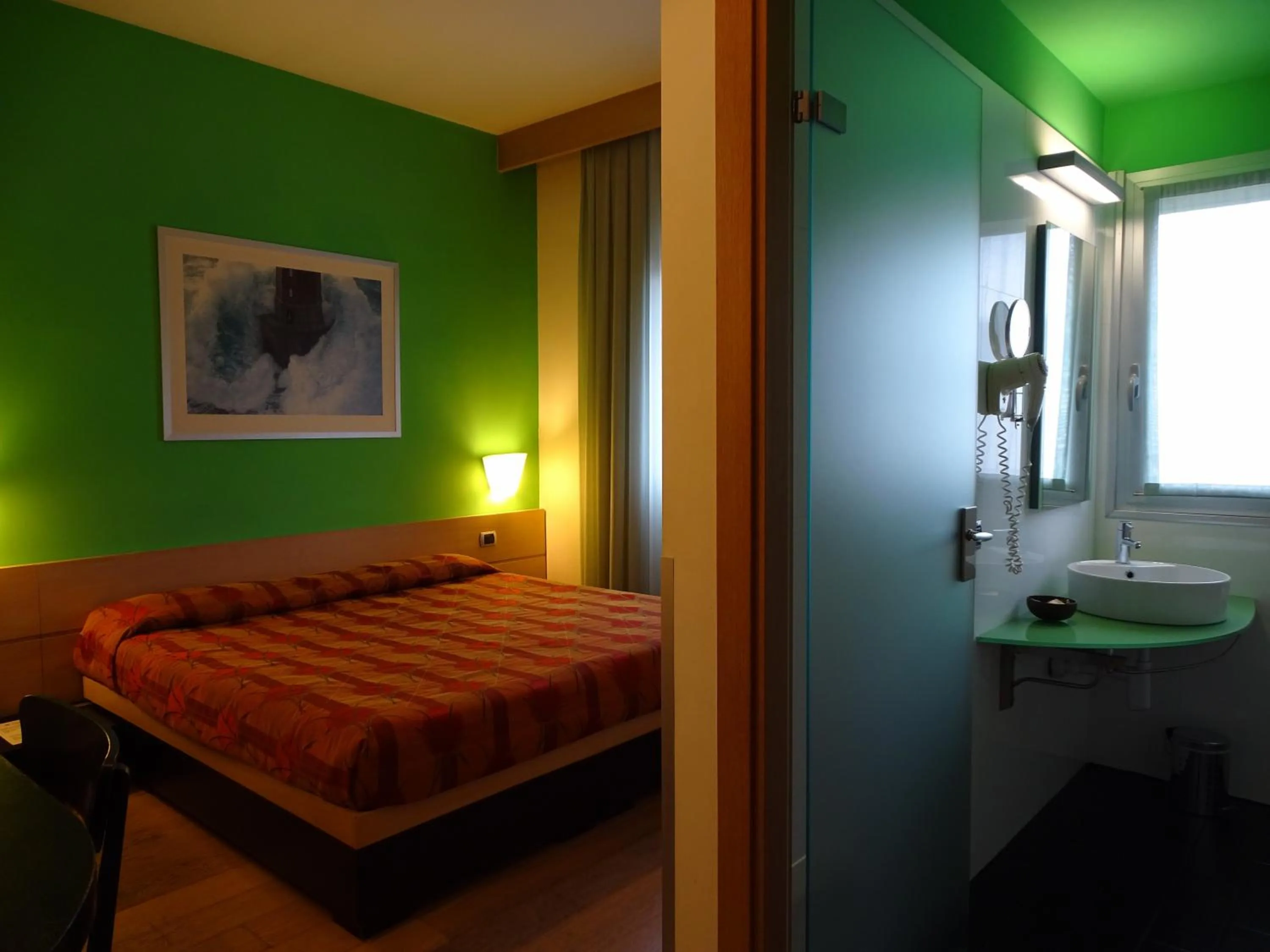 Bedroom, Bed in Hotel I Cedri