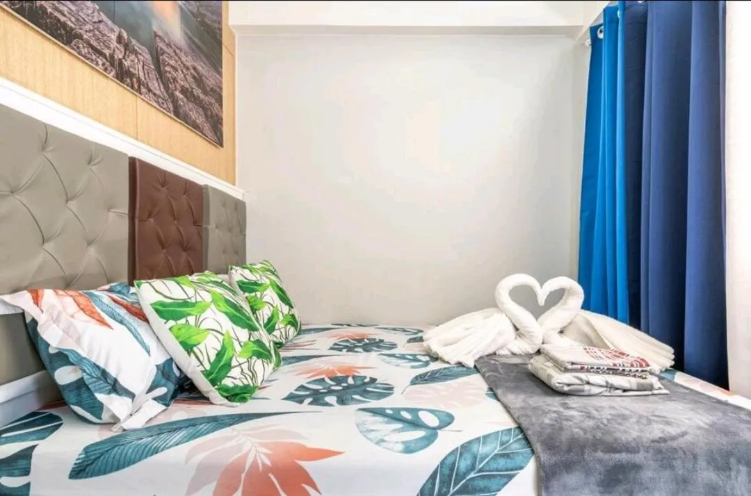 Bedroom, Bed in Grass Residences SM North Edsa and Trinoma