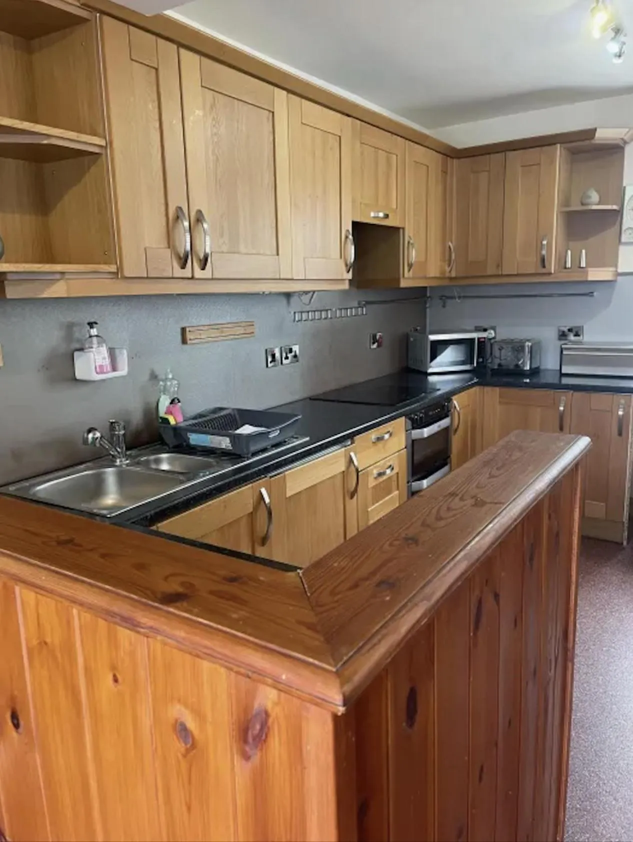 kitchen in The Knighton Apartment