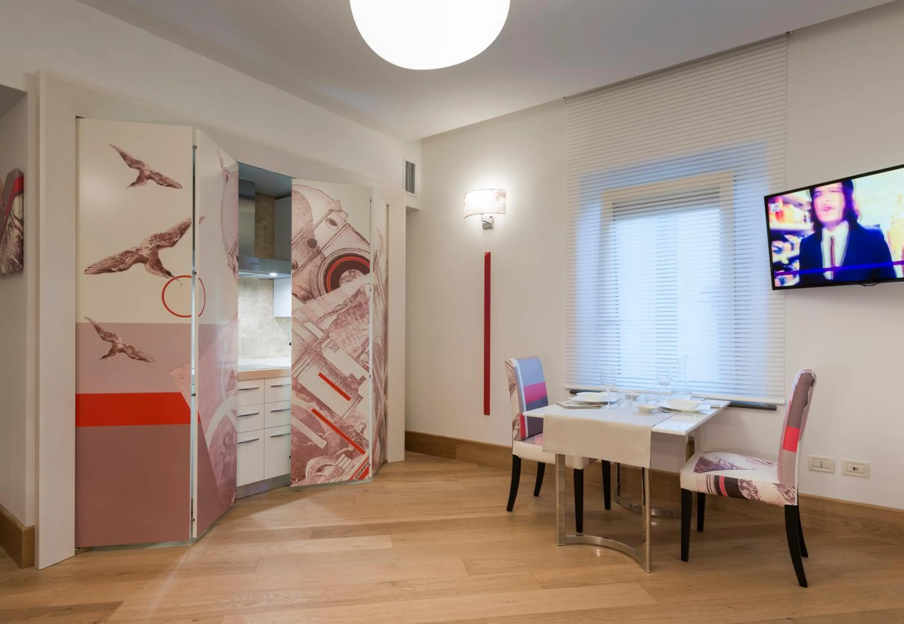 Seating area in Hotel Armonia