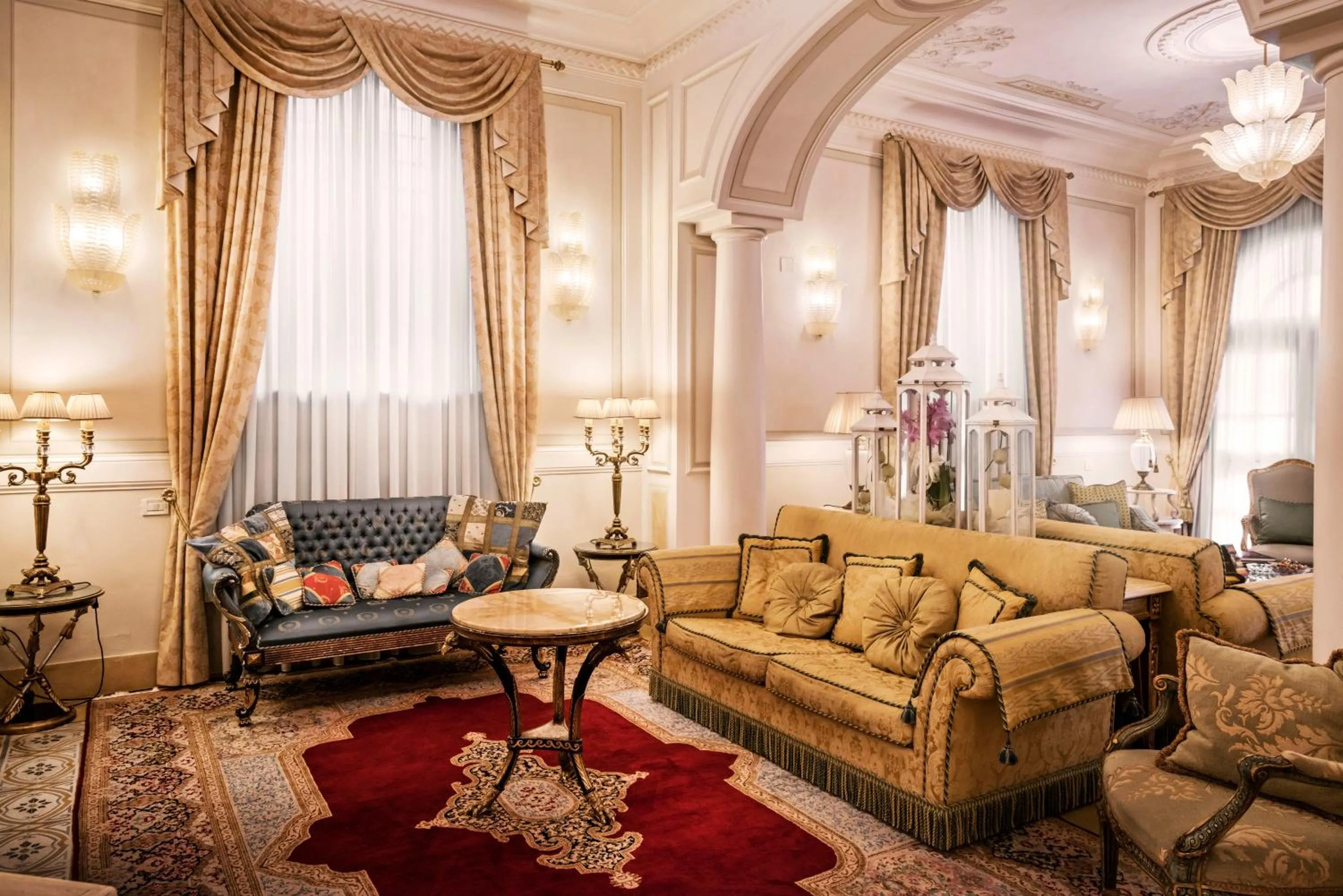 Lobby or reception in Hotel Armonia