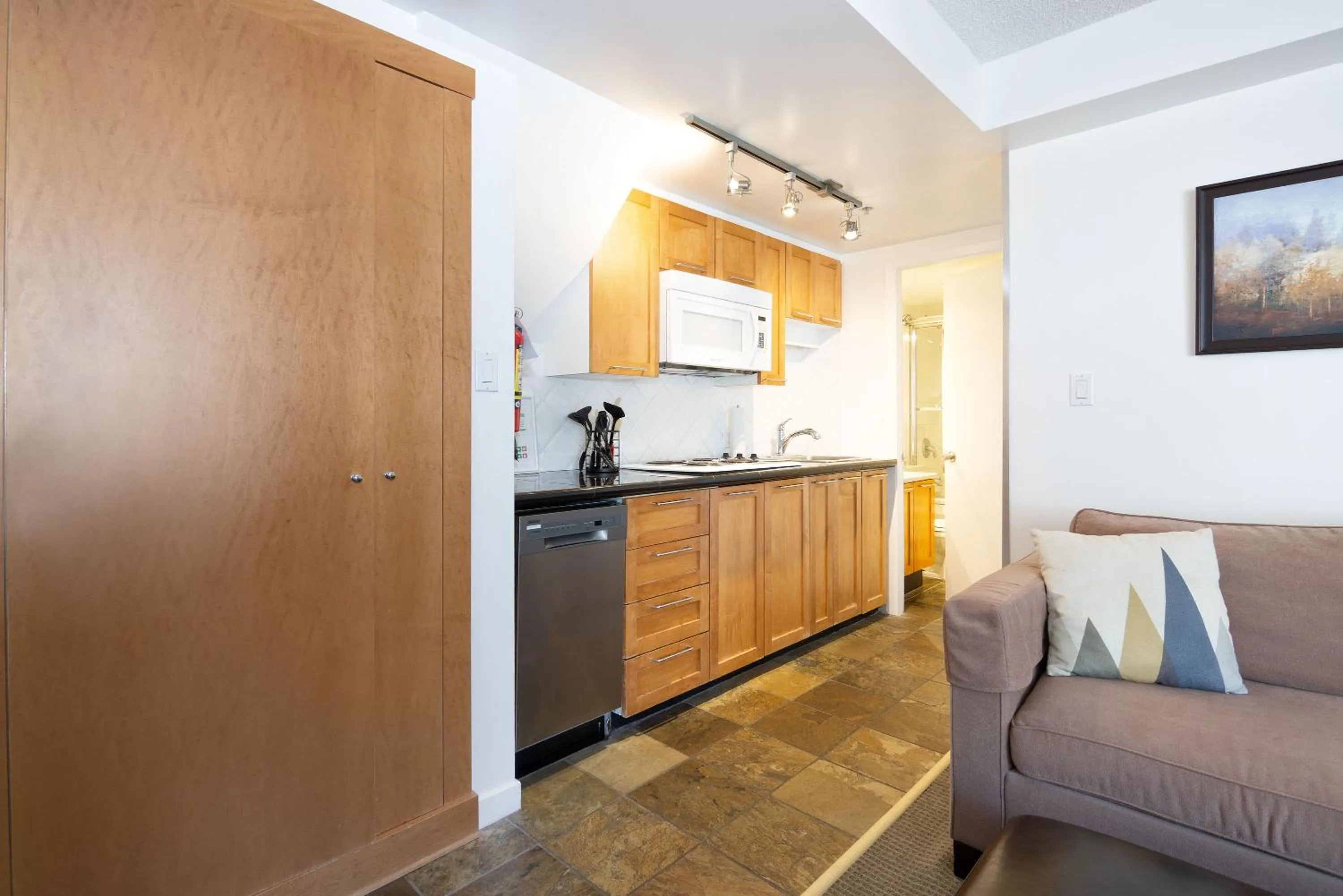 Kitchen or kitchenette in Whistler Village Centre by LaTour Hotels and Resorts