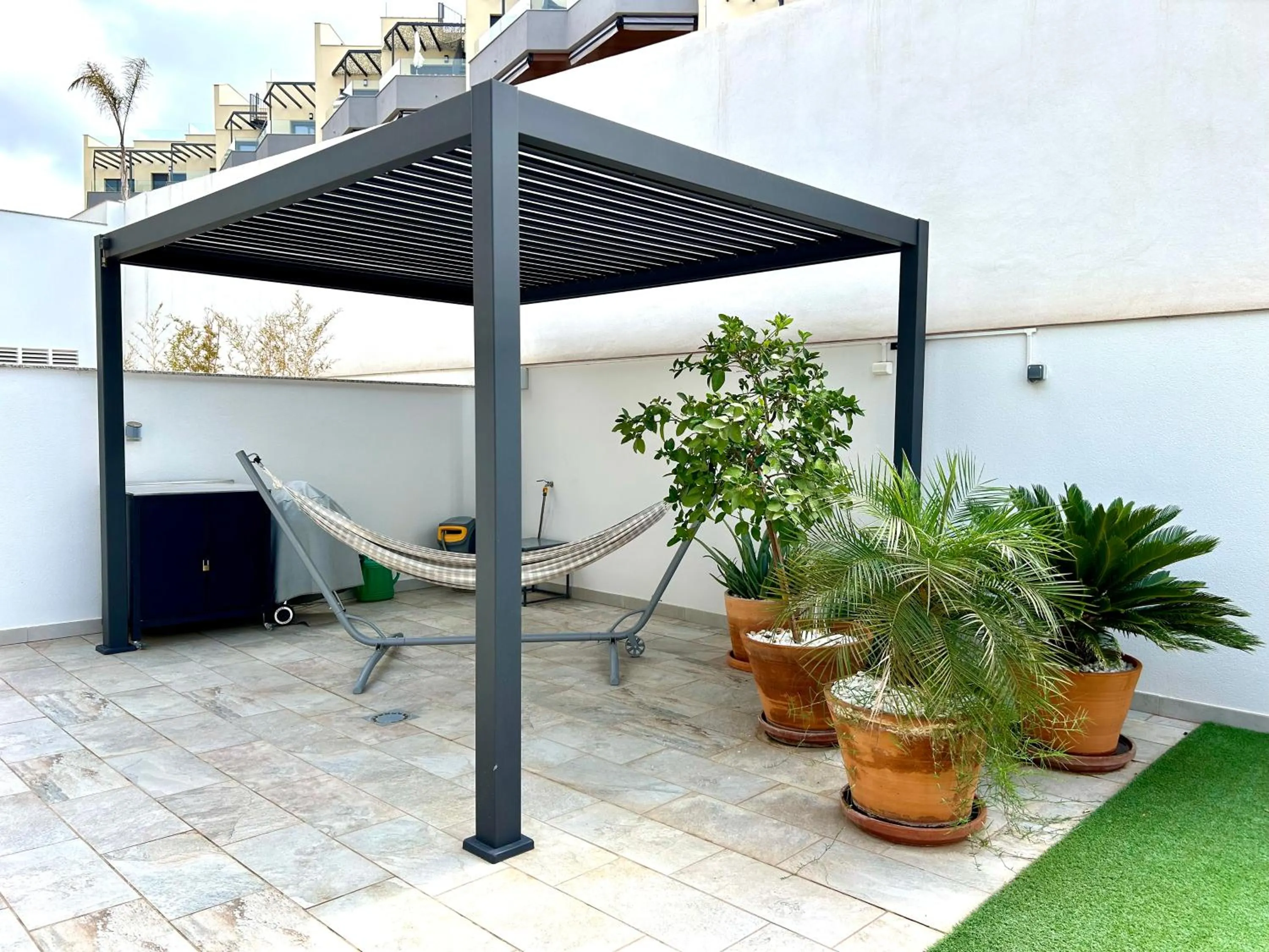 Patio in Gran terraza en Marinsa Beach Torrox