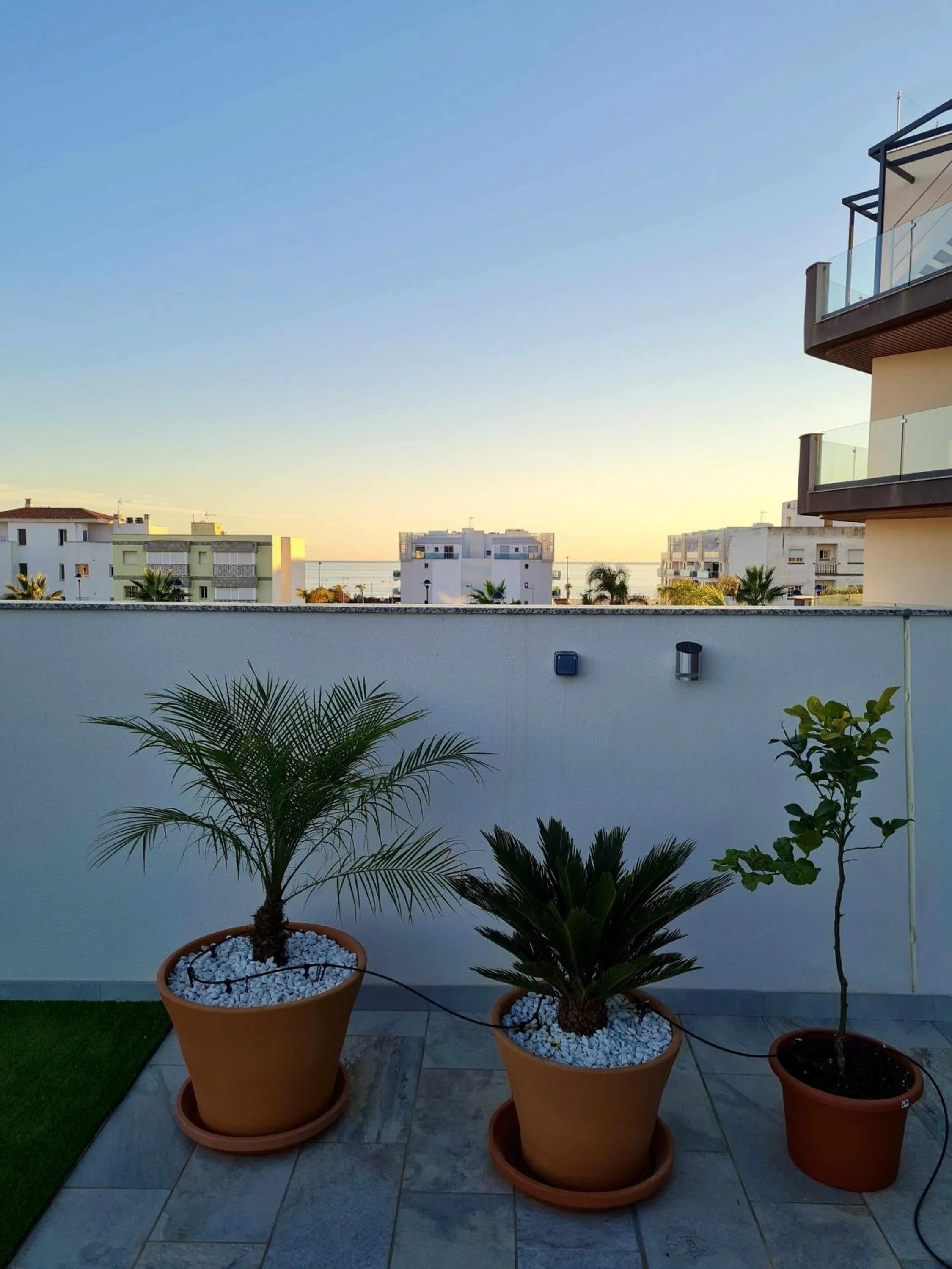 Patio in Gran terraza en Marinsa Beach Torrox