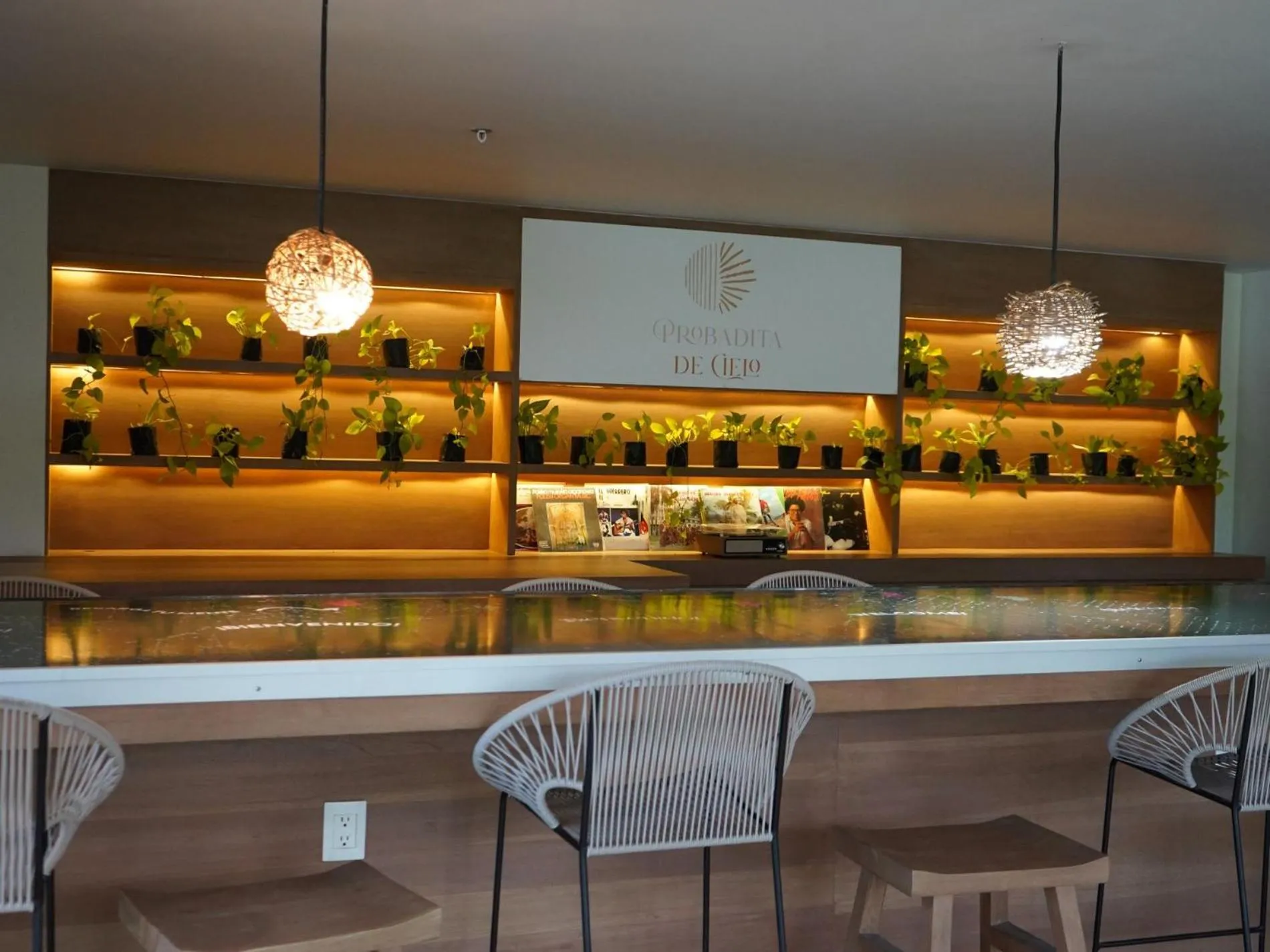 Seating area in Siente Tulum Hotel & Cenote Club