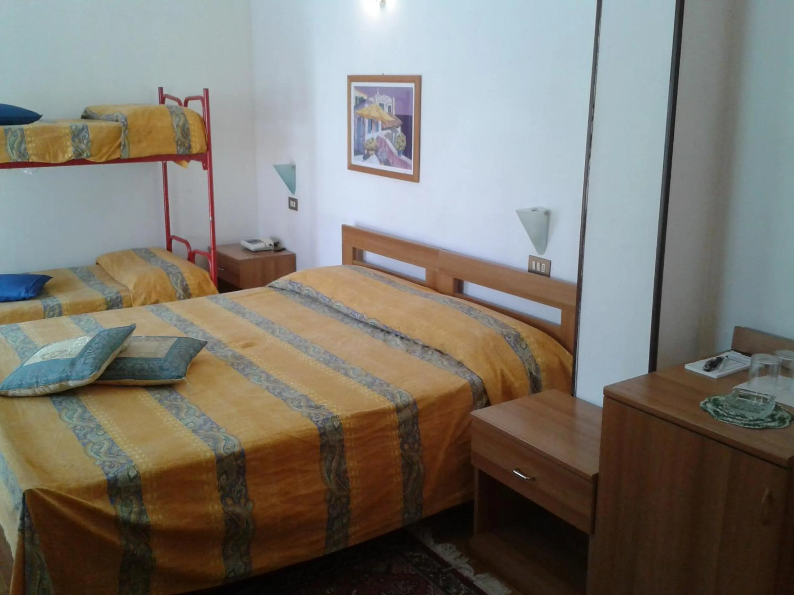 Bed in Hotel Garden Ristorante