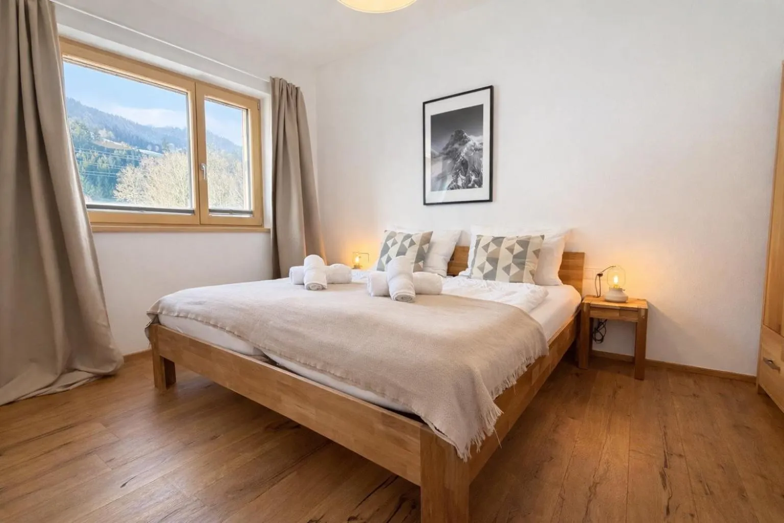 Bed in Da Alois - Alpine Premium Apartments