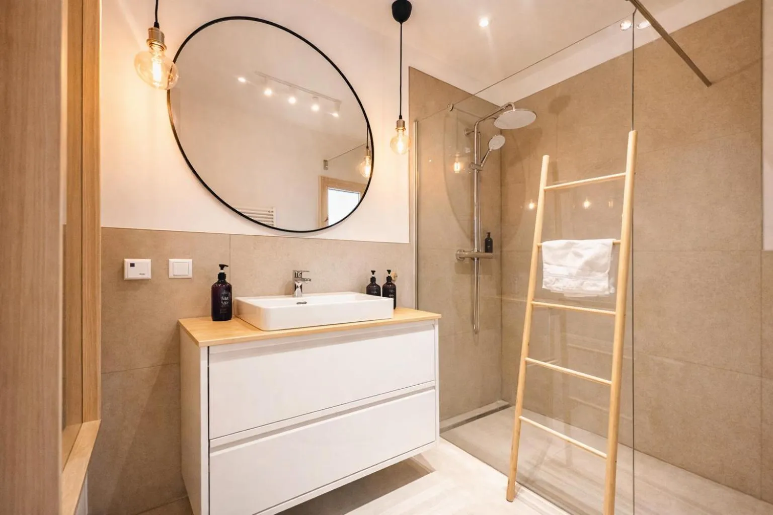 Shower in Da Alois - Alpine Premium Apartments