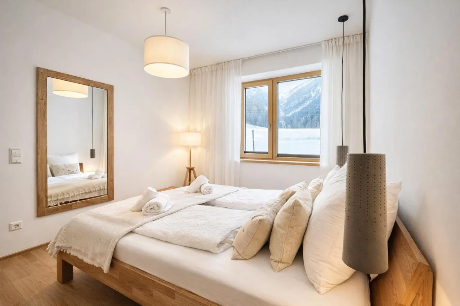 Bed in Da Alois - Alpine Premium Apartments