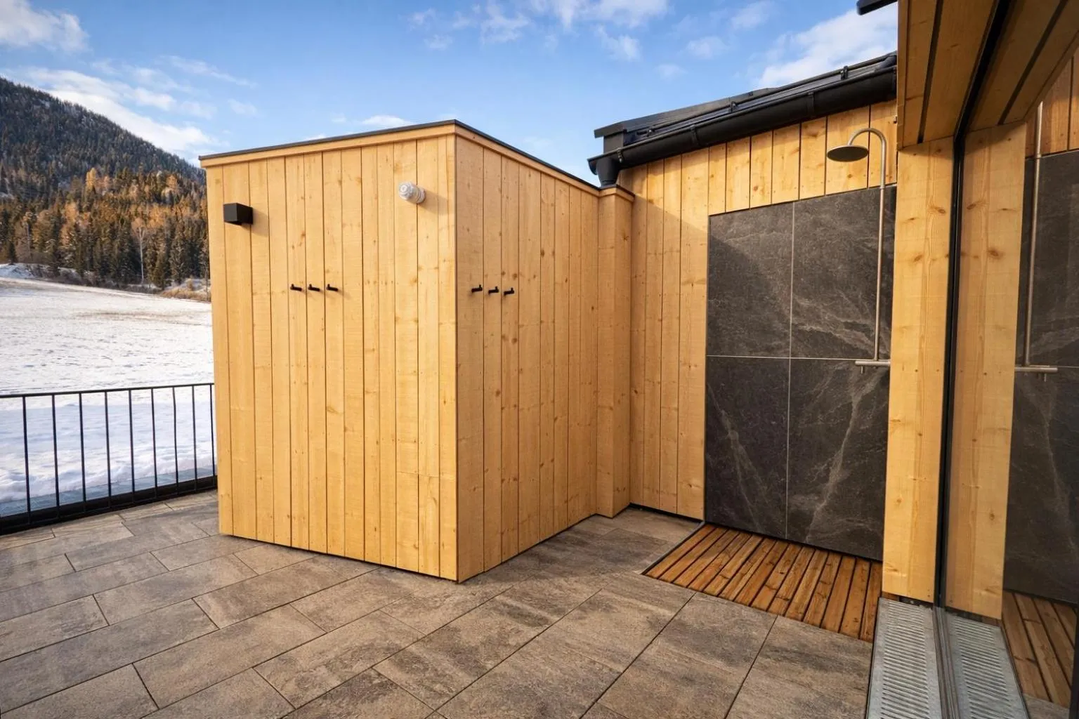 Sauna in Da Alois - Alpine Premium Apartments