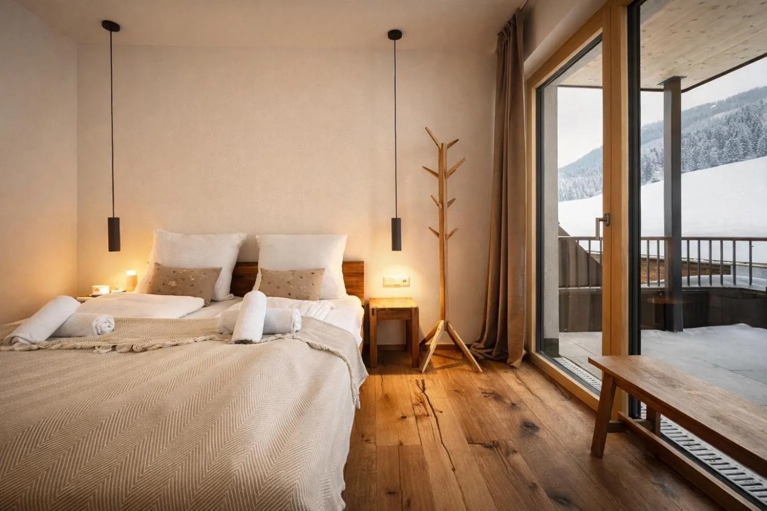 Bed in Da Alois - Alpine Premium Apartments