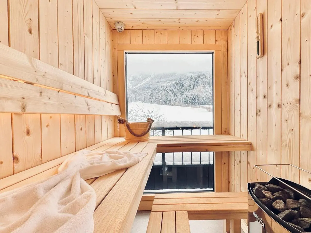 Sauna in Da Alois - Alpine Premium Apartments