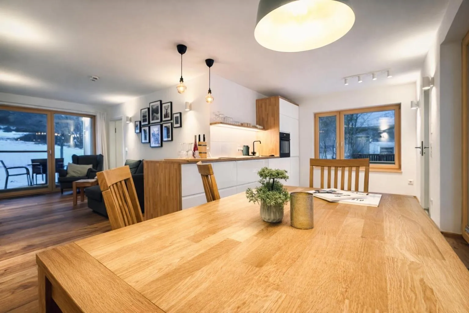 Kitchen or kitchenette in Da Alois - Alpine Premium Apartments