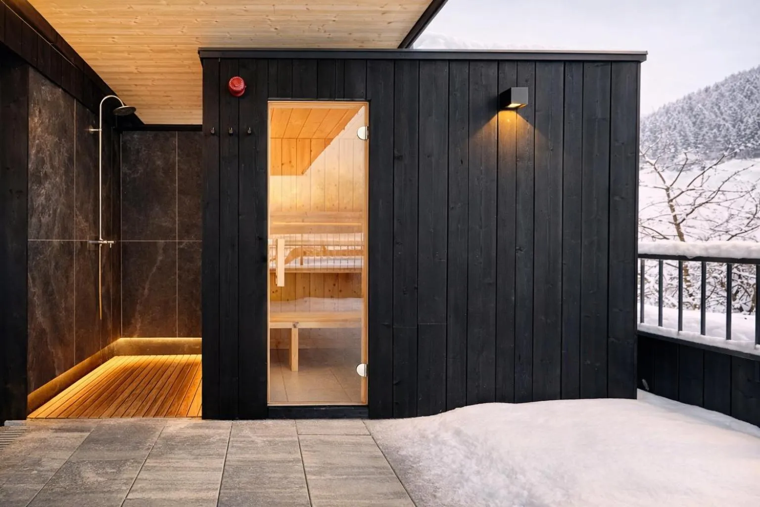 Sauna, Bed in Da Alois - Alpine Premium Apartments