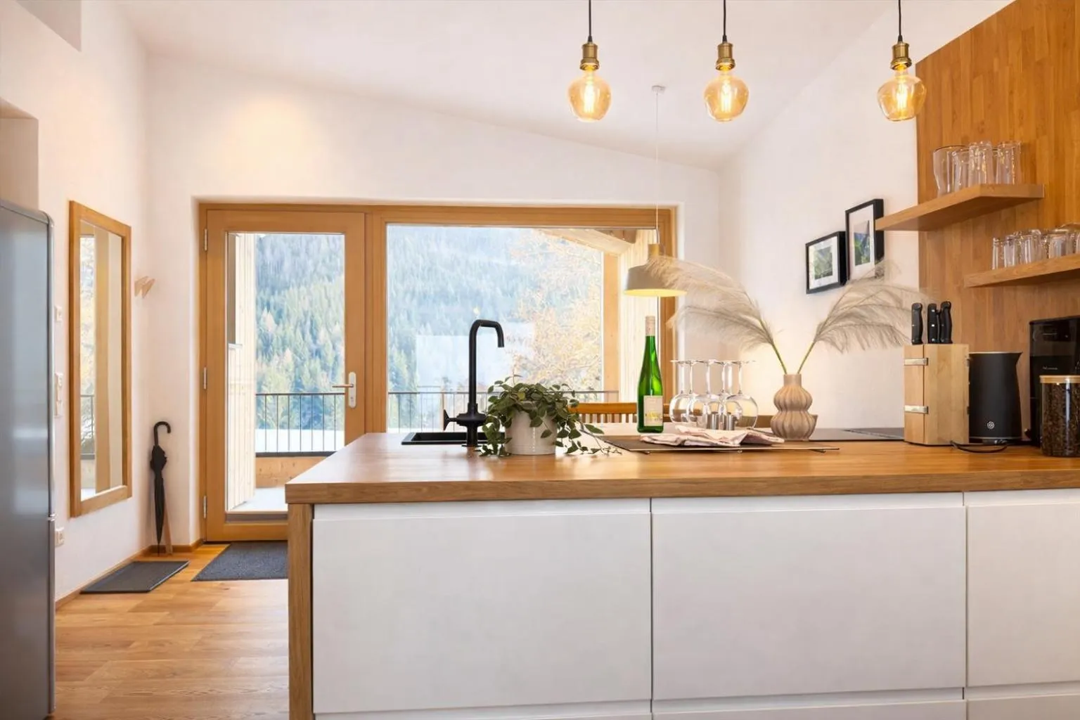Kitchen or kitchenette in Da Alois - Alpine Premium Apartments