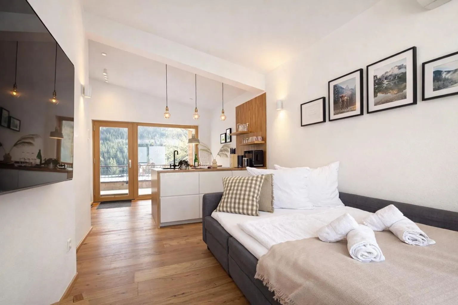 Bed in Da Alois - Alpine Premium Apartments