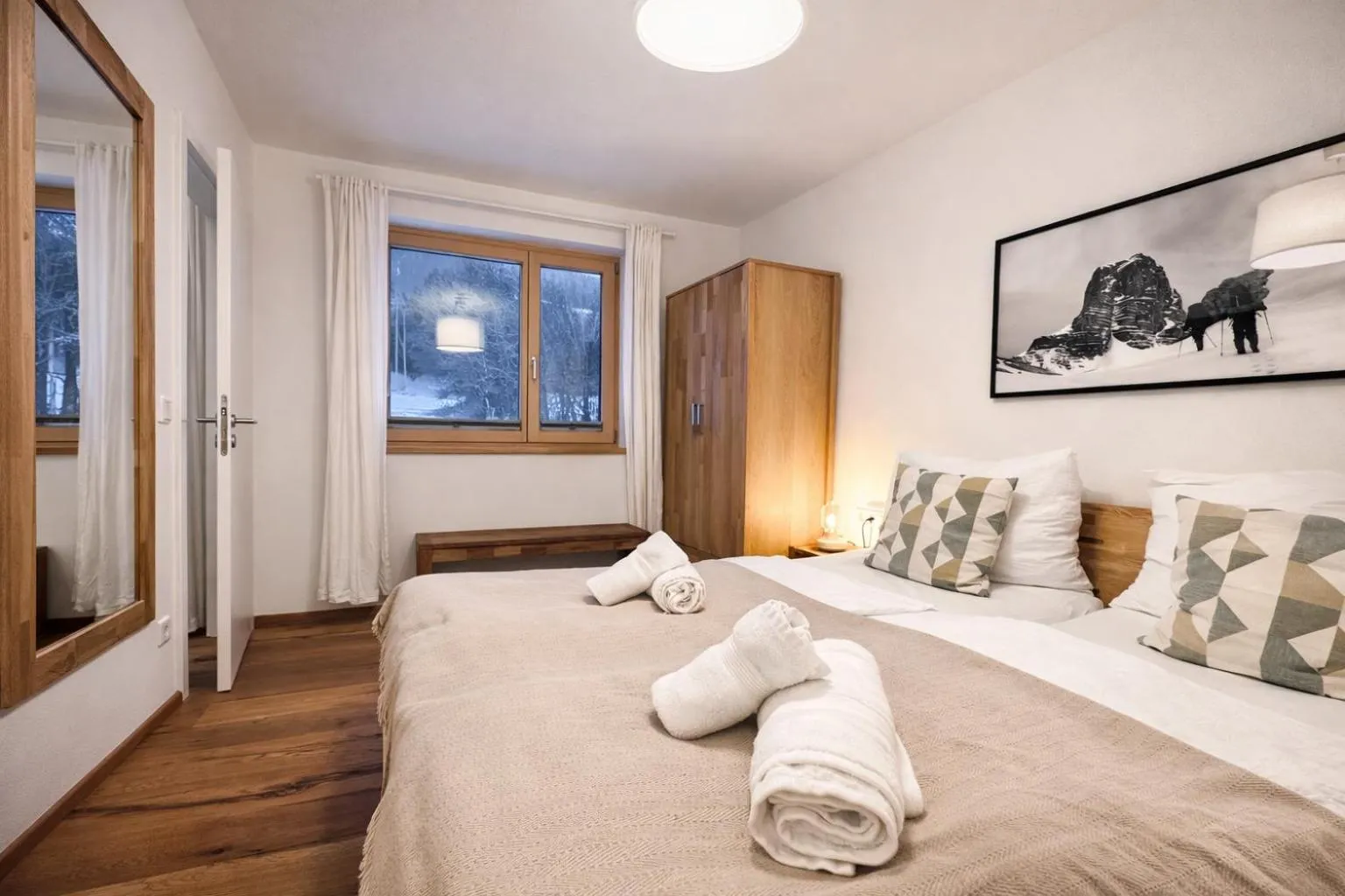 Bed in Da Alois - Alpine Premium Apartments