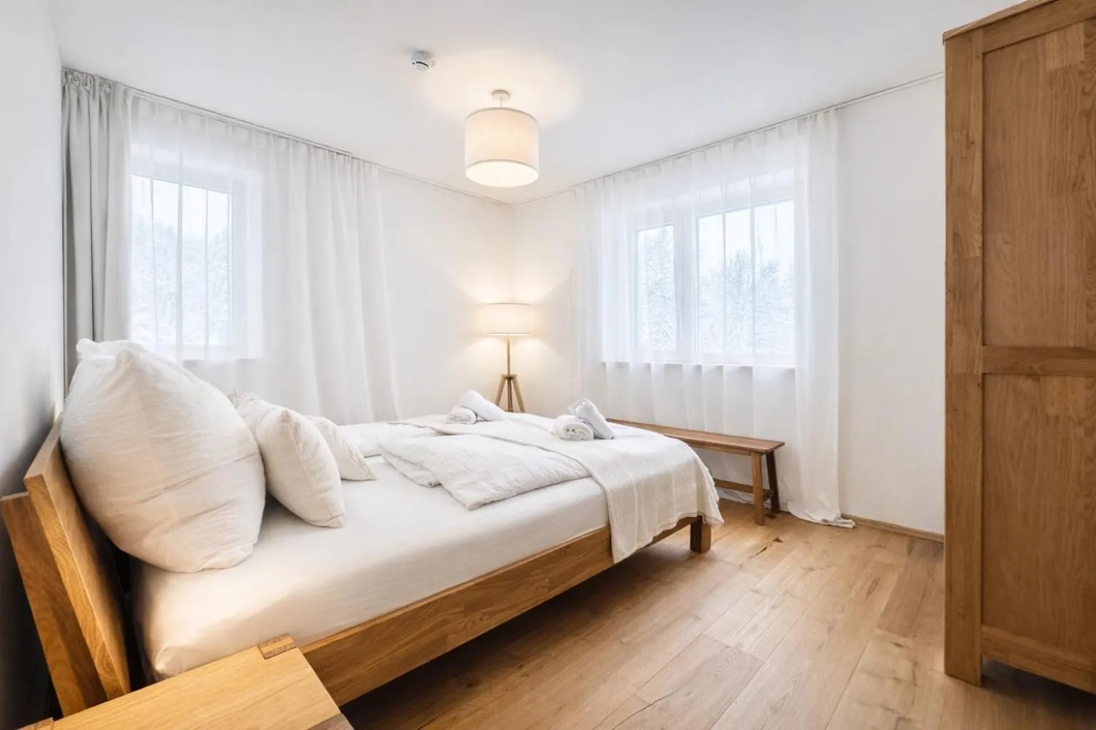Bed in Da Alois - Alpine Premium Apartments