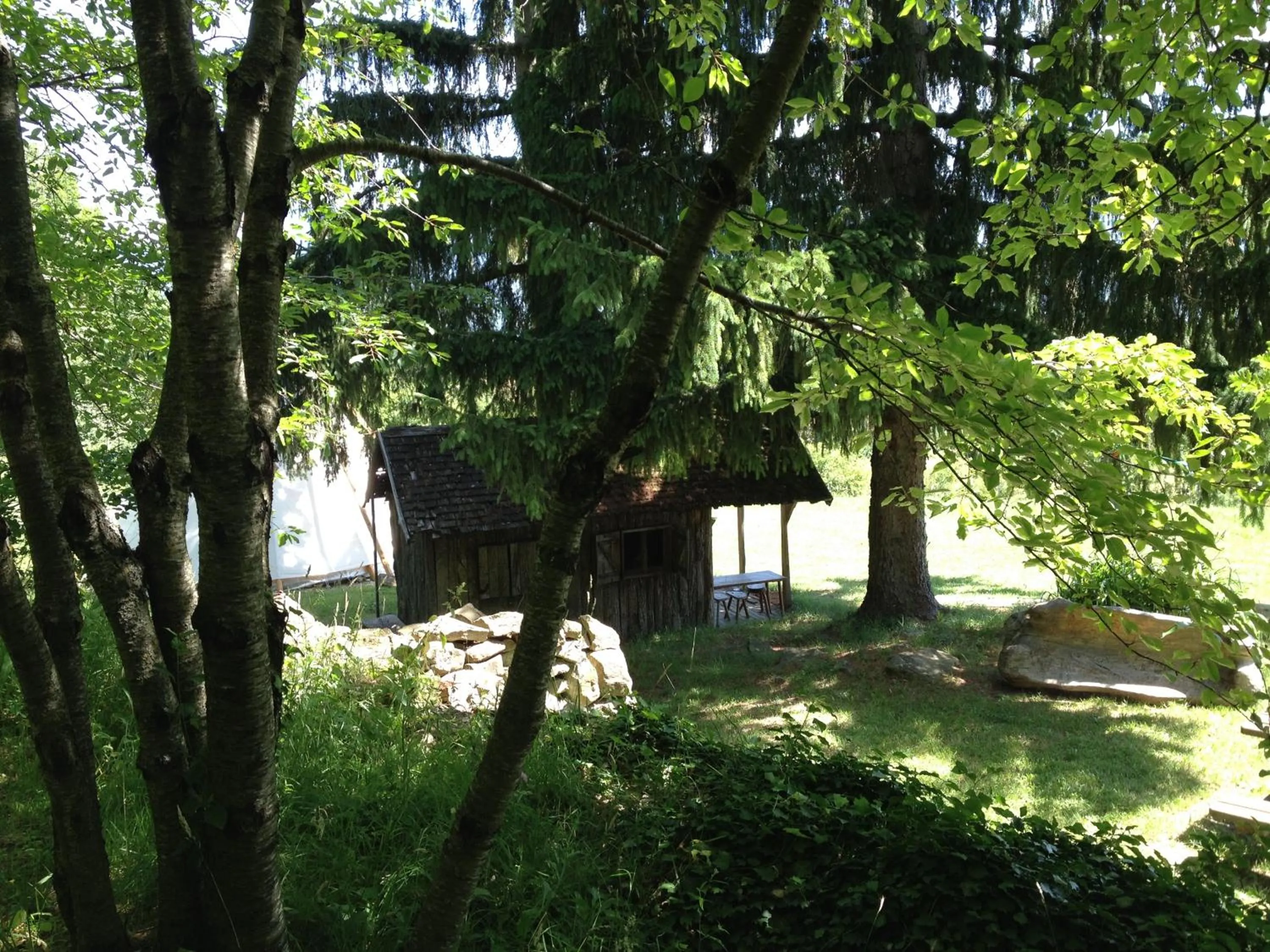Garden view in Weekend en Provence