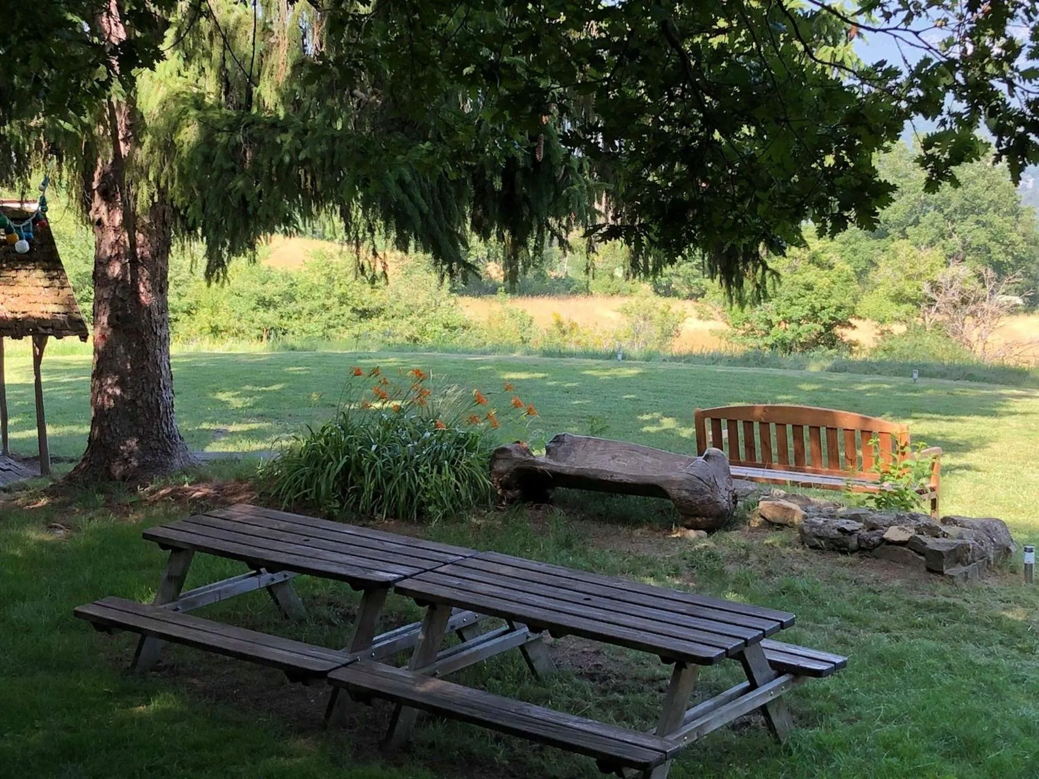 Garden view in Weekend en Provence