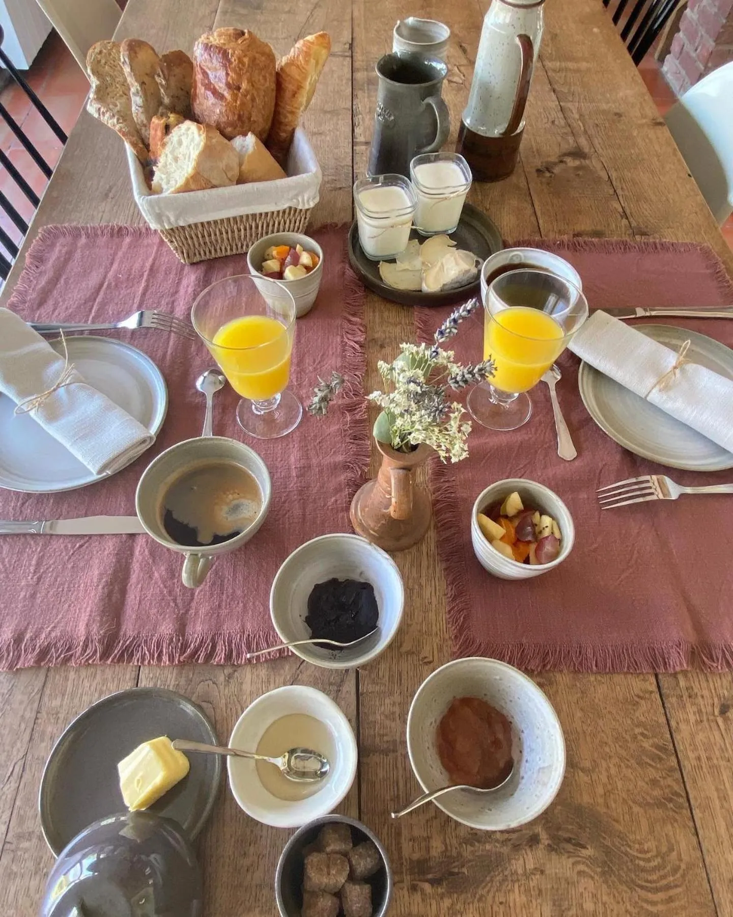 Breakfast in Un matin de mai