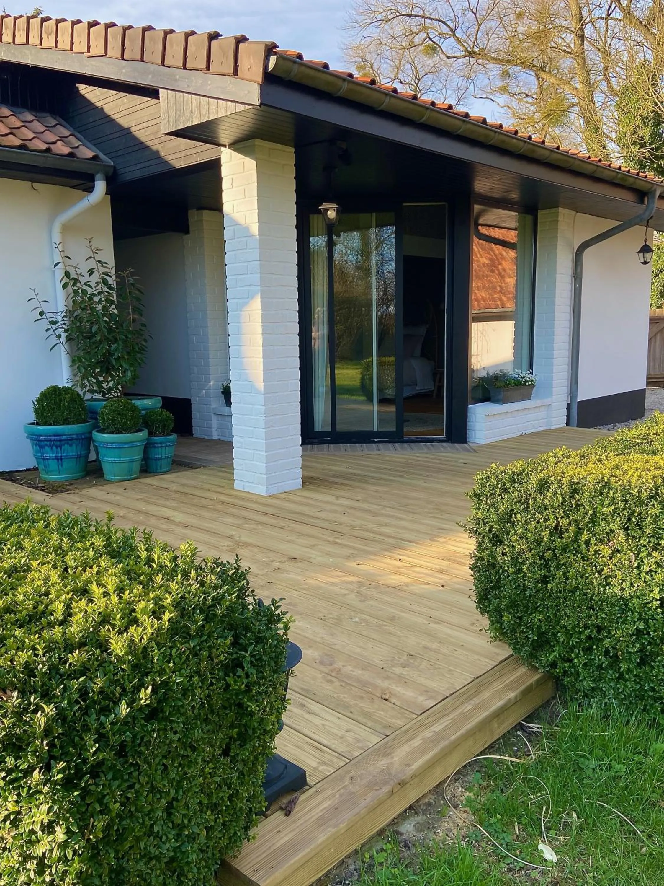 Patio in Un matin de mai