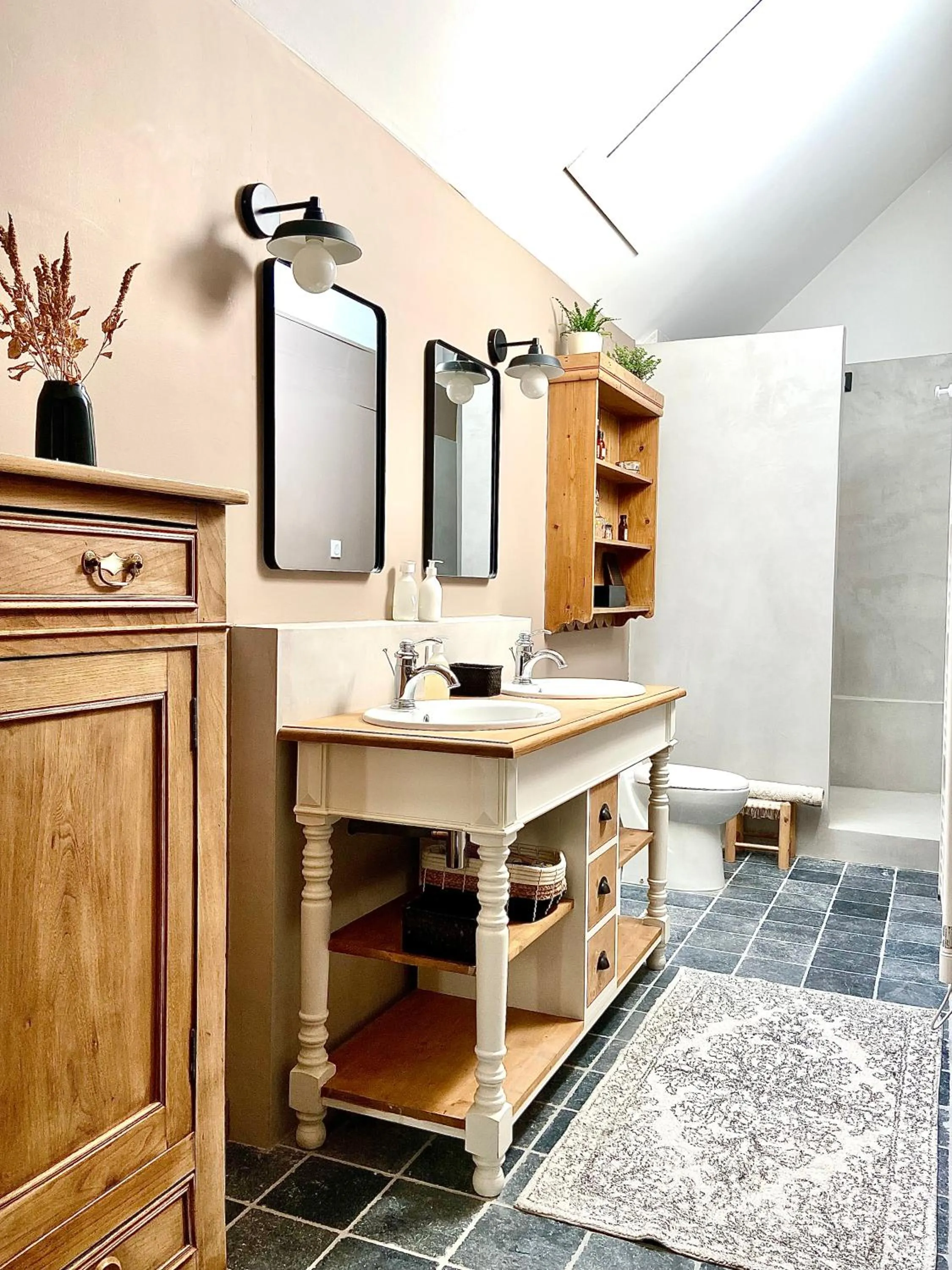 Shower in Un matin de mai