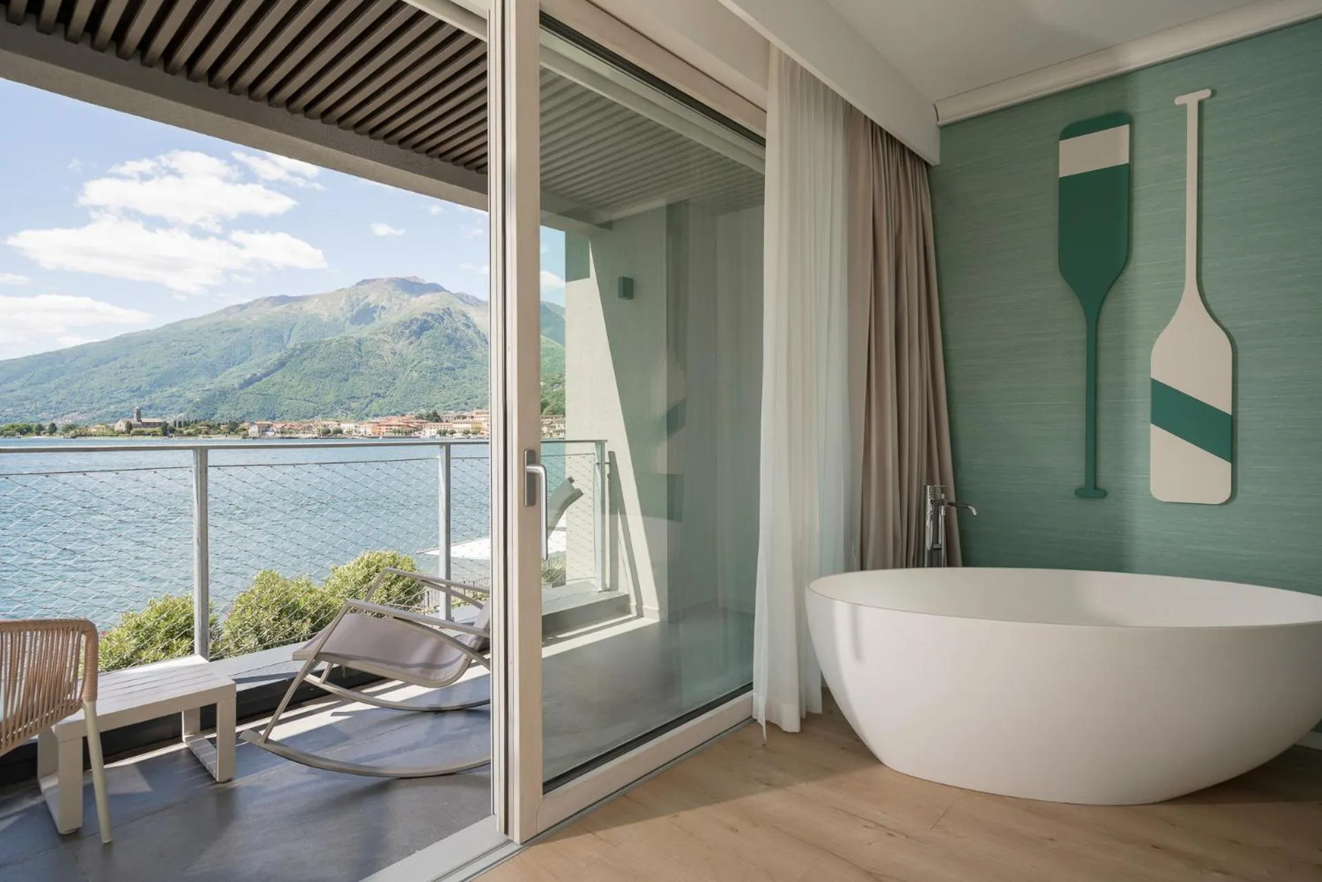 Lake view in Hotel Regina