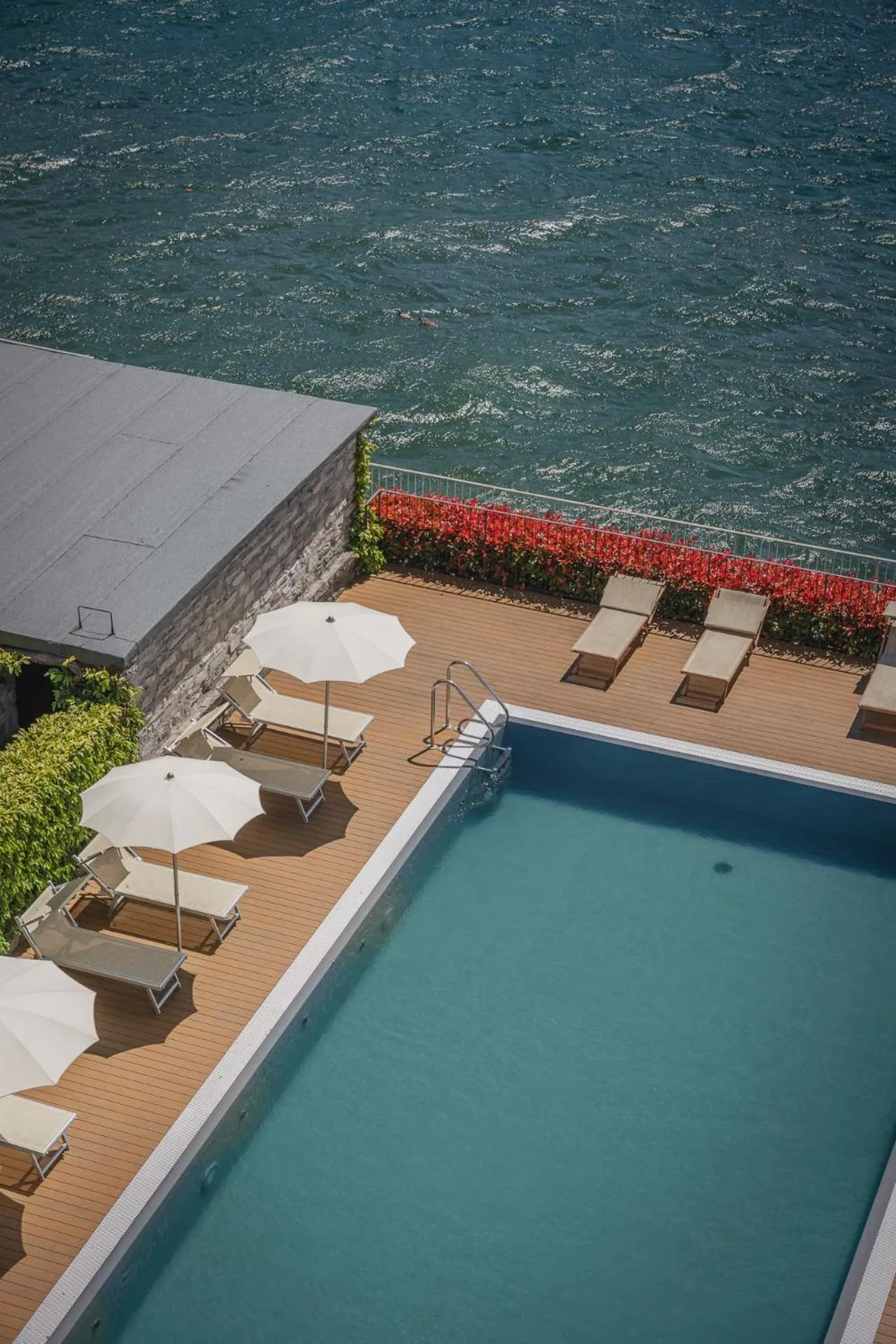 Swimming pool in Hotel Regina