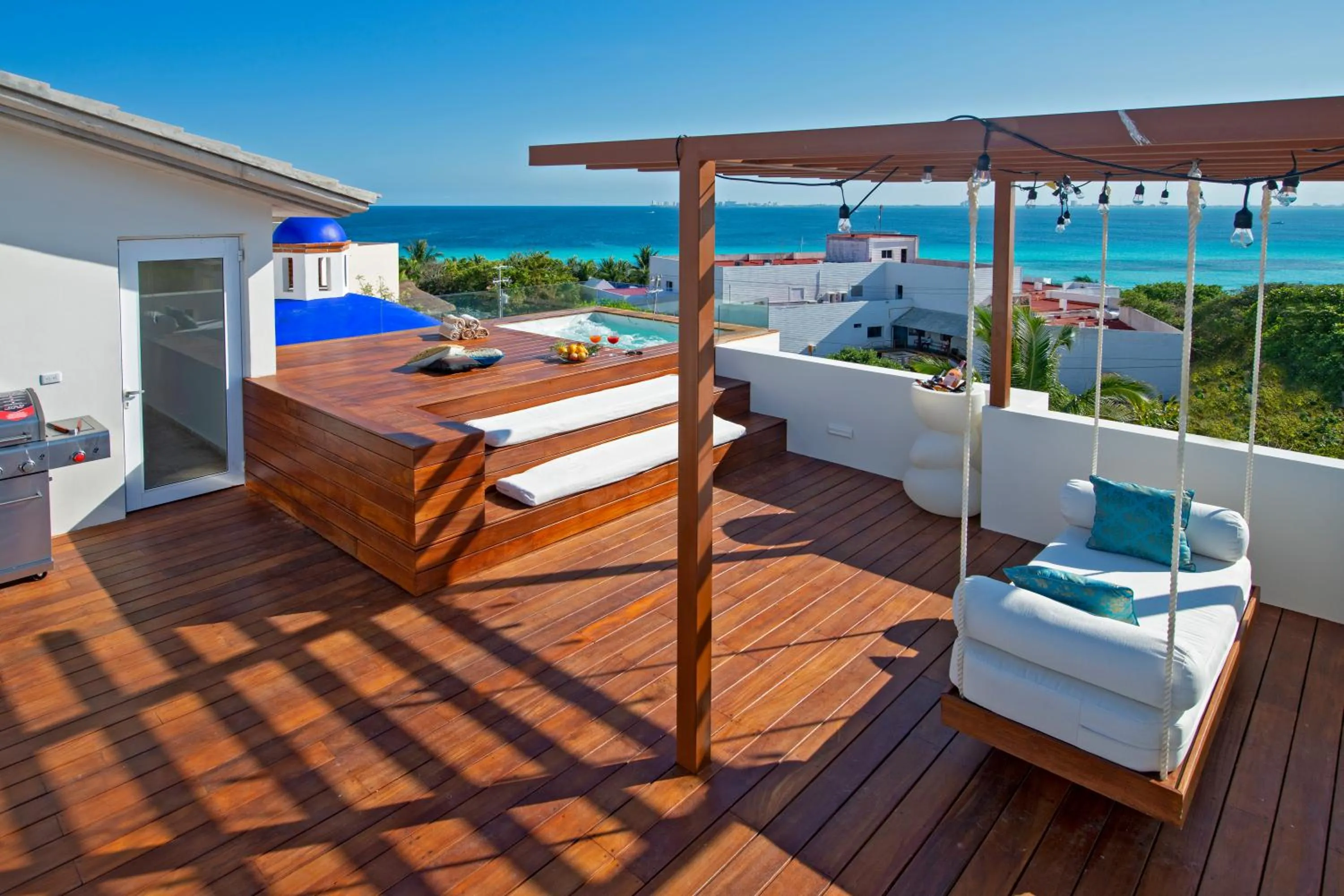 Swimming pool in CASA REYES Stunning Rooftop Oceanview