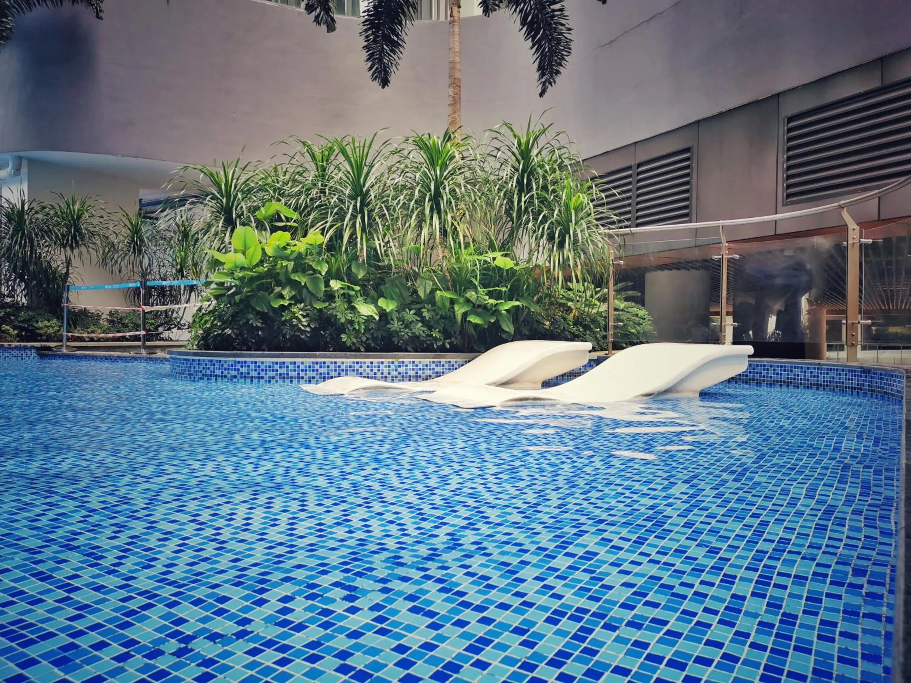 Pool view in Yussy Homestay at R&F Princess Cove