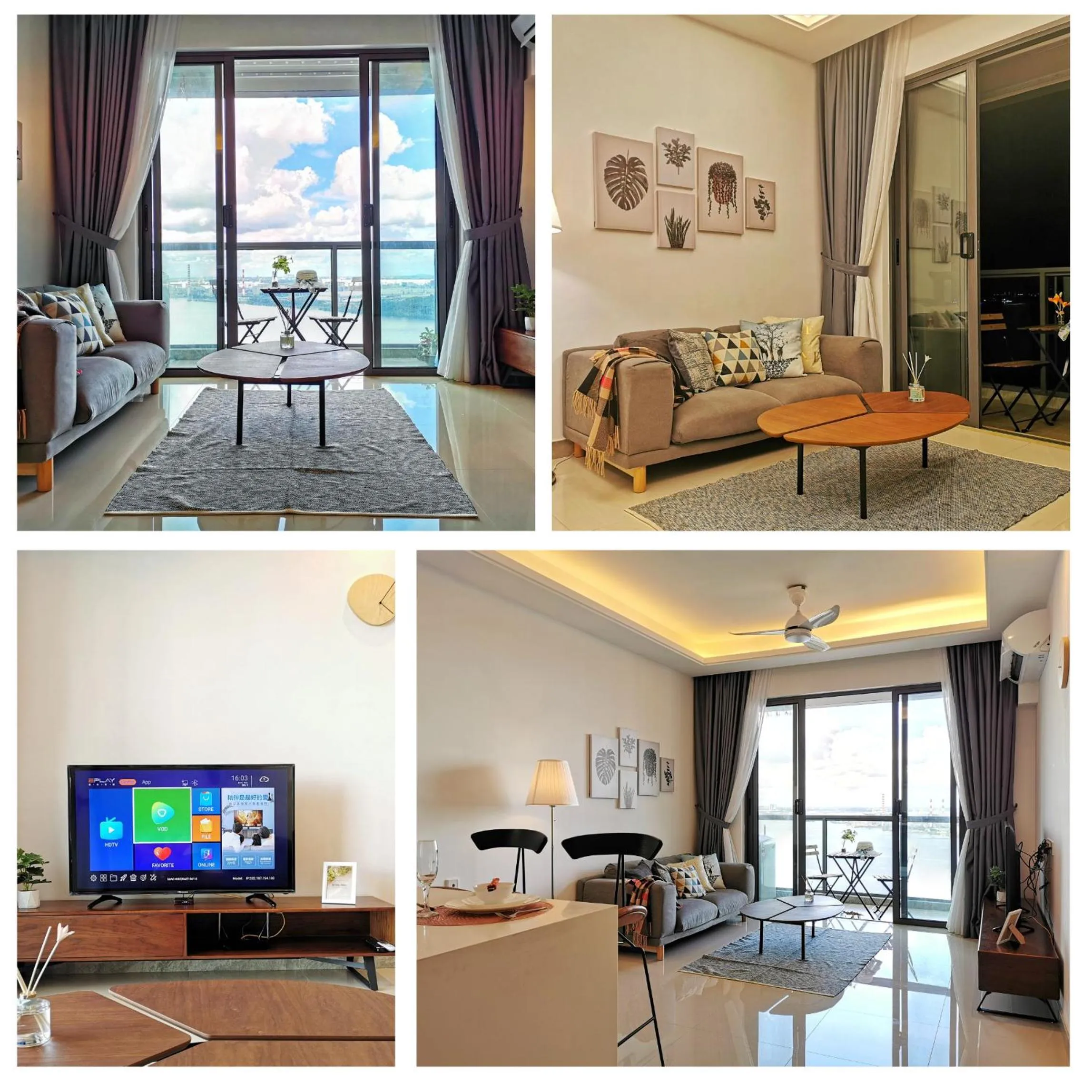 TV and multimedia in Yussy Homestay at R&F Princess Cove