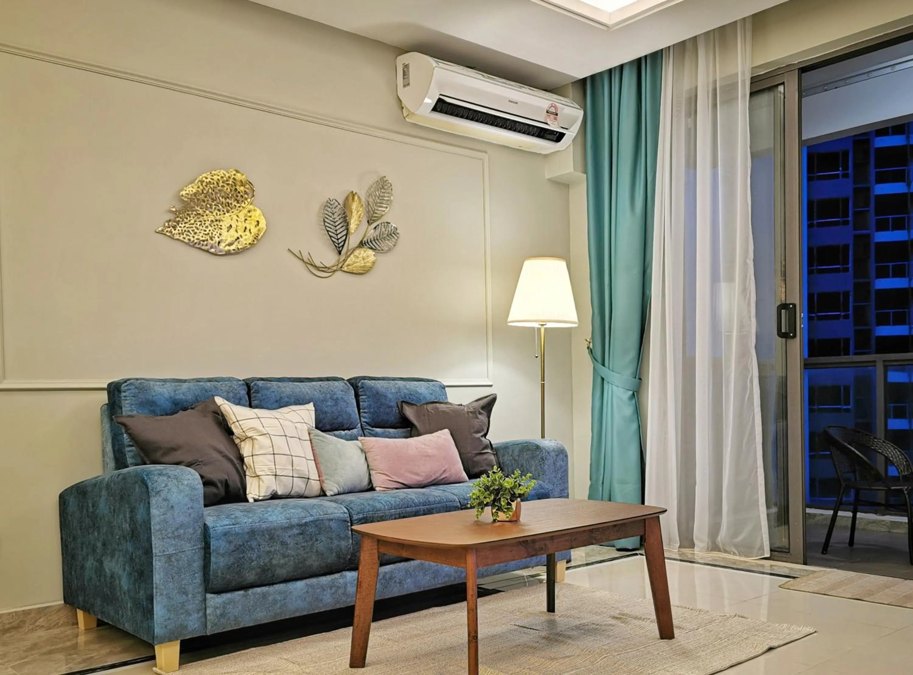 Living room in Yussy Homestay at R&F Princess Cove