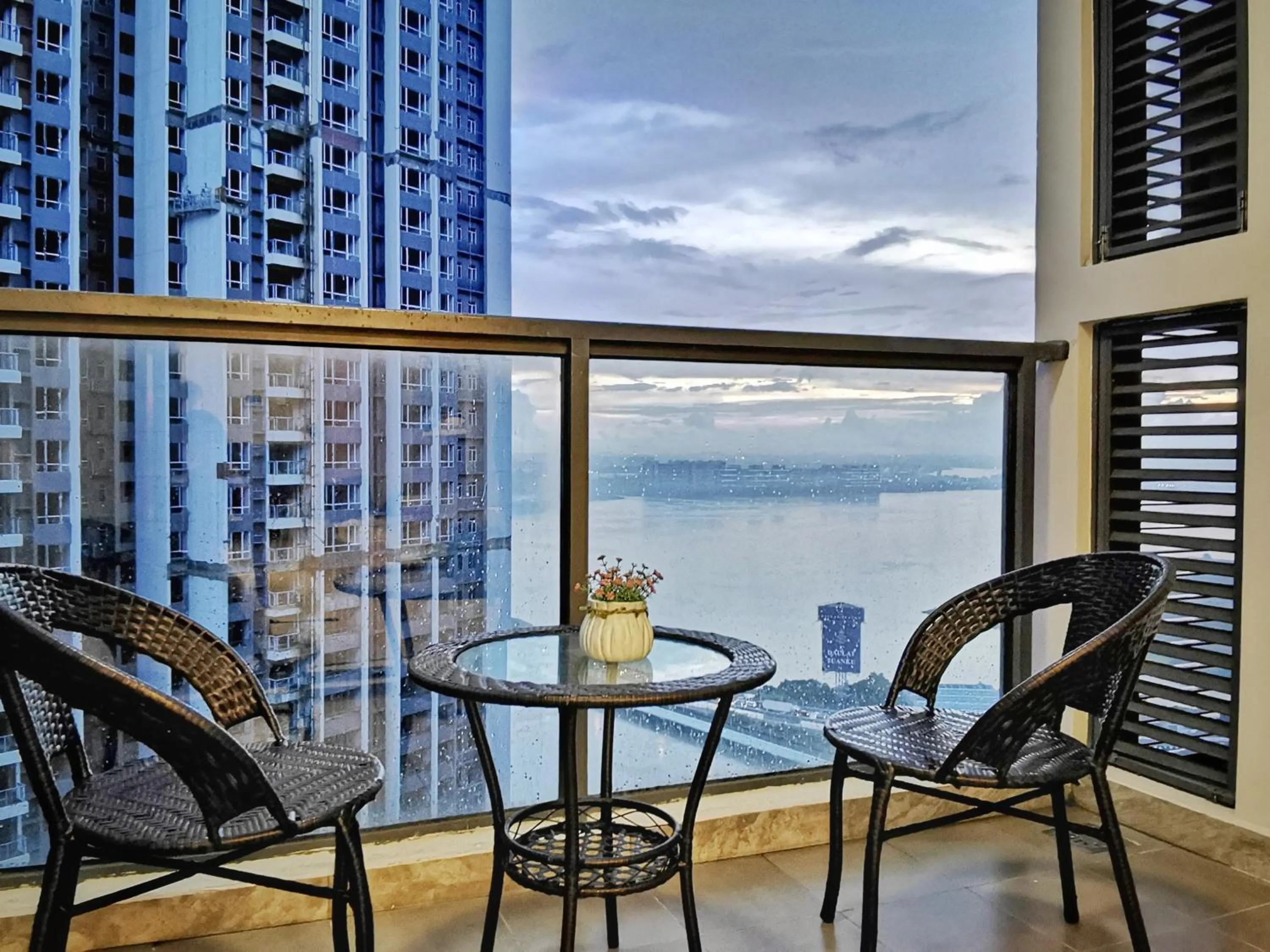 Patio in Yussy Homestay at R&F Princess Cove