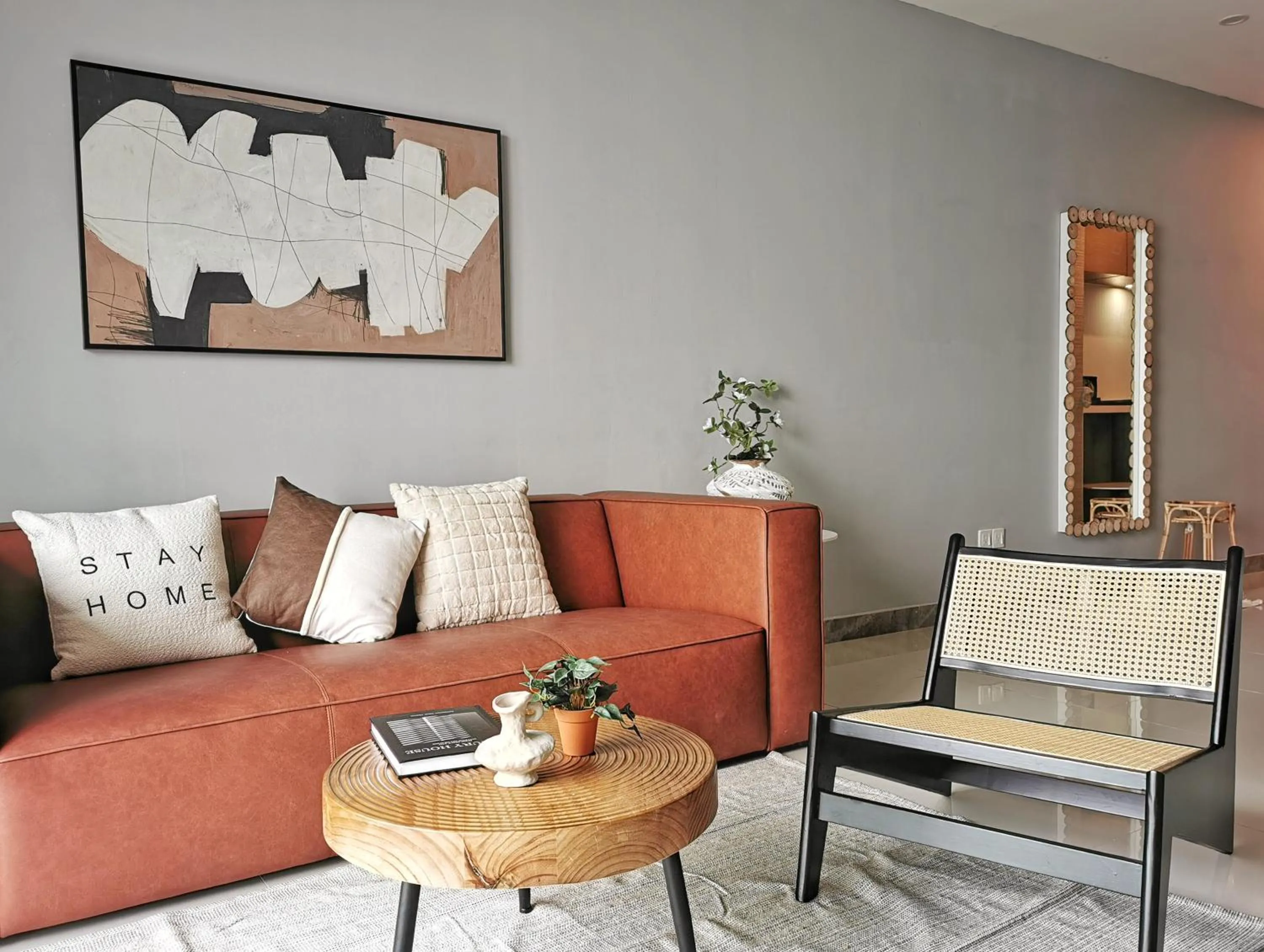 Living room in Yussy Homestay at R&F Princess Cove