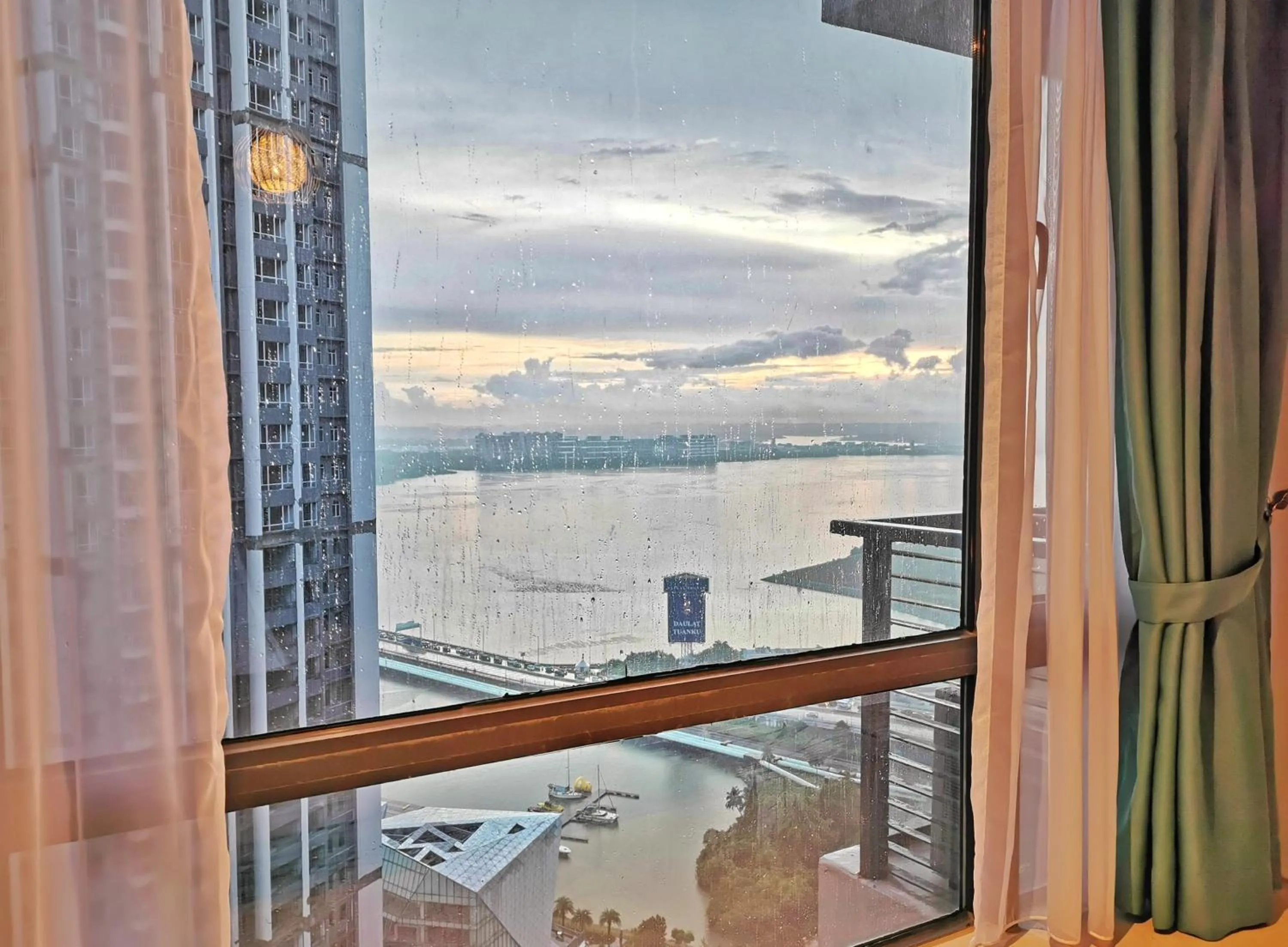 Sea view in Yussy Homestay at R&F Princess Cove