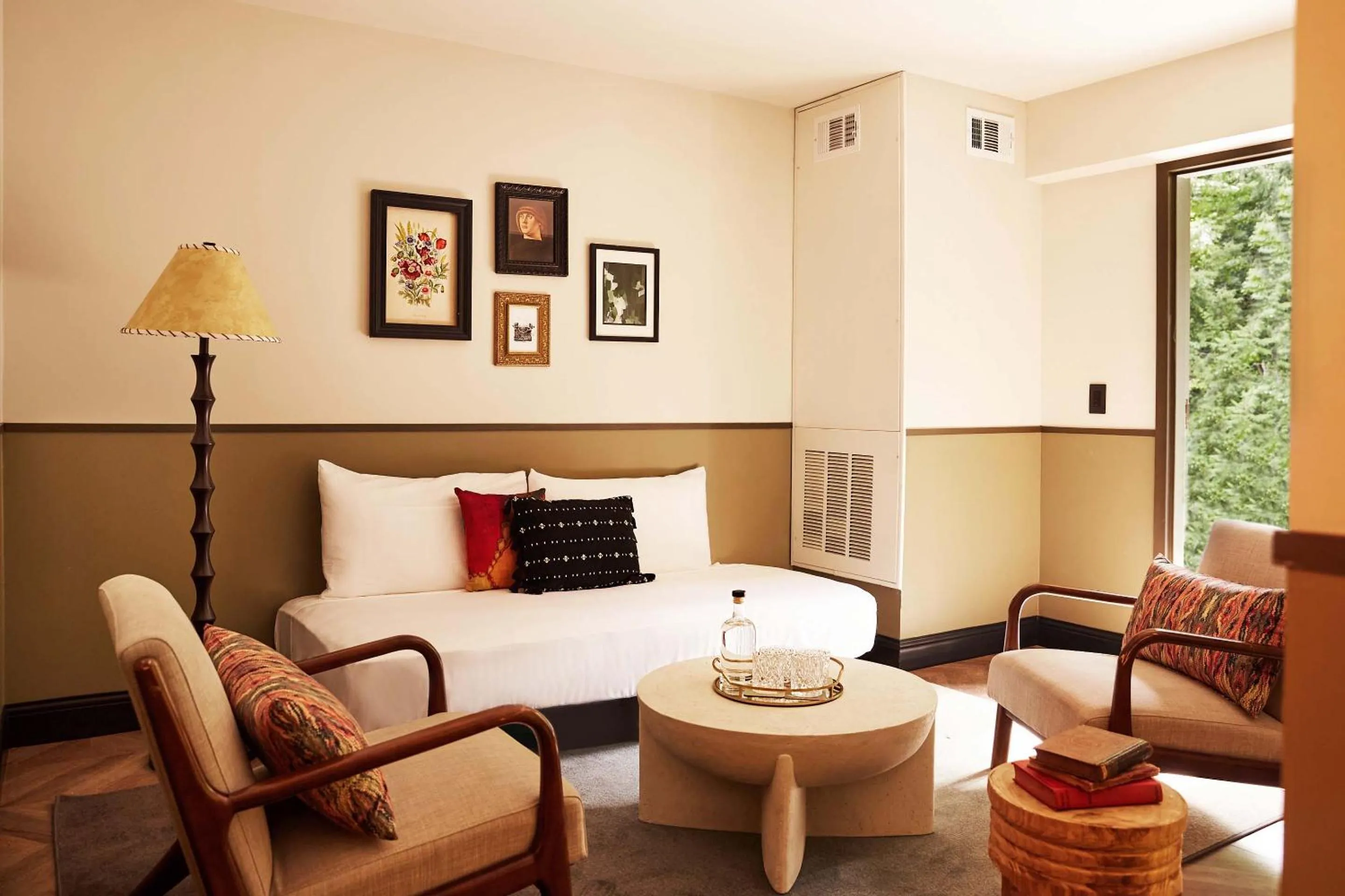 Seating area in Berkshires Untold