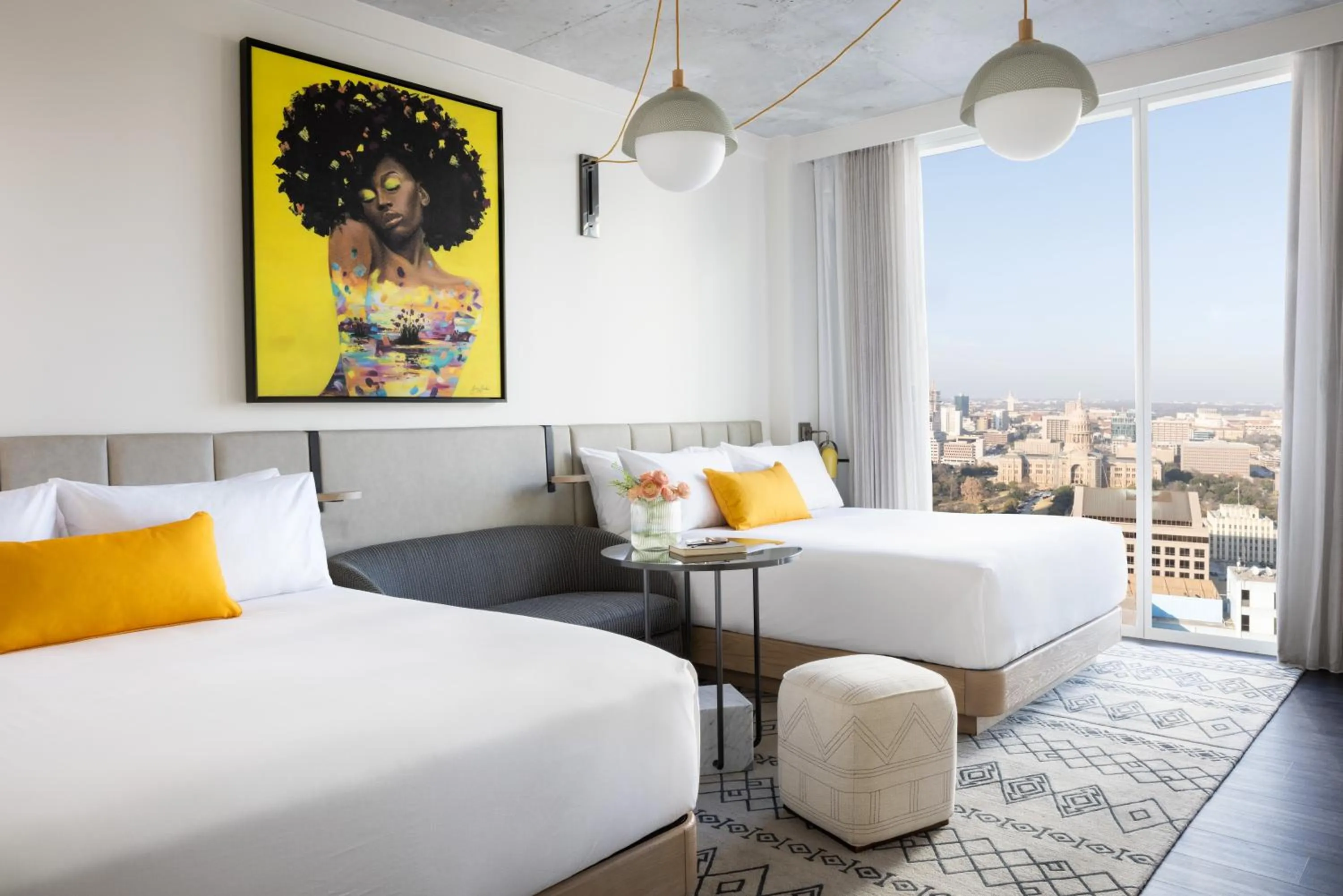 TV and multimedia, Bed in Hyatt Centric Congress Avenue Austin