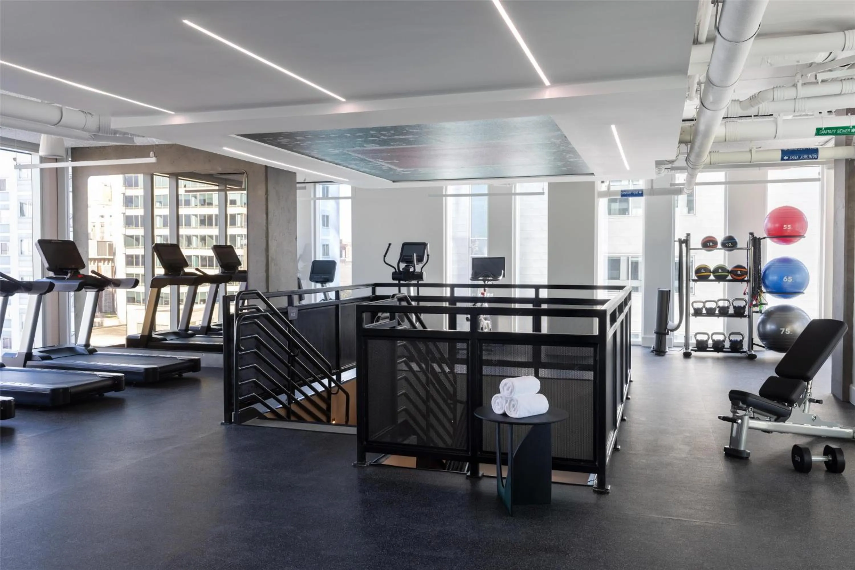 Fitness centre/facilities in Hyatt Centric Congress Avenue Austin