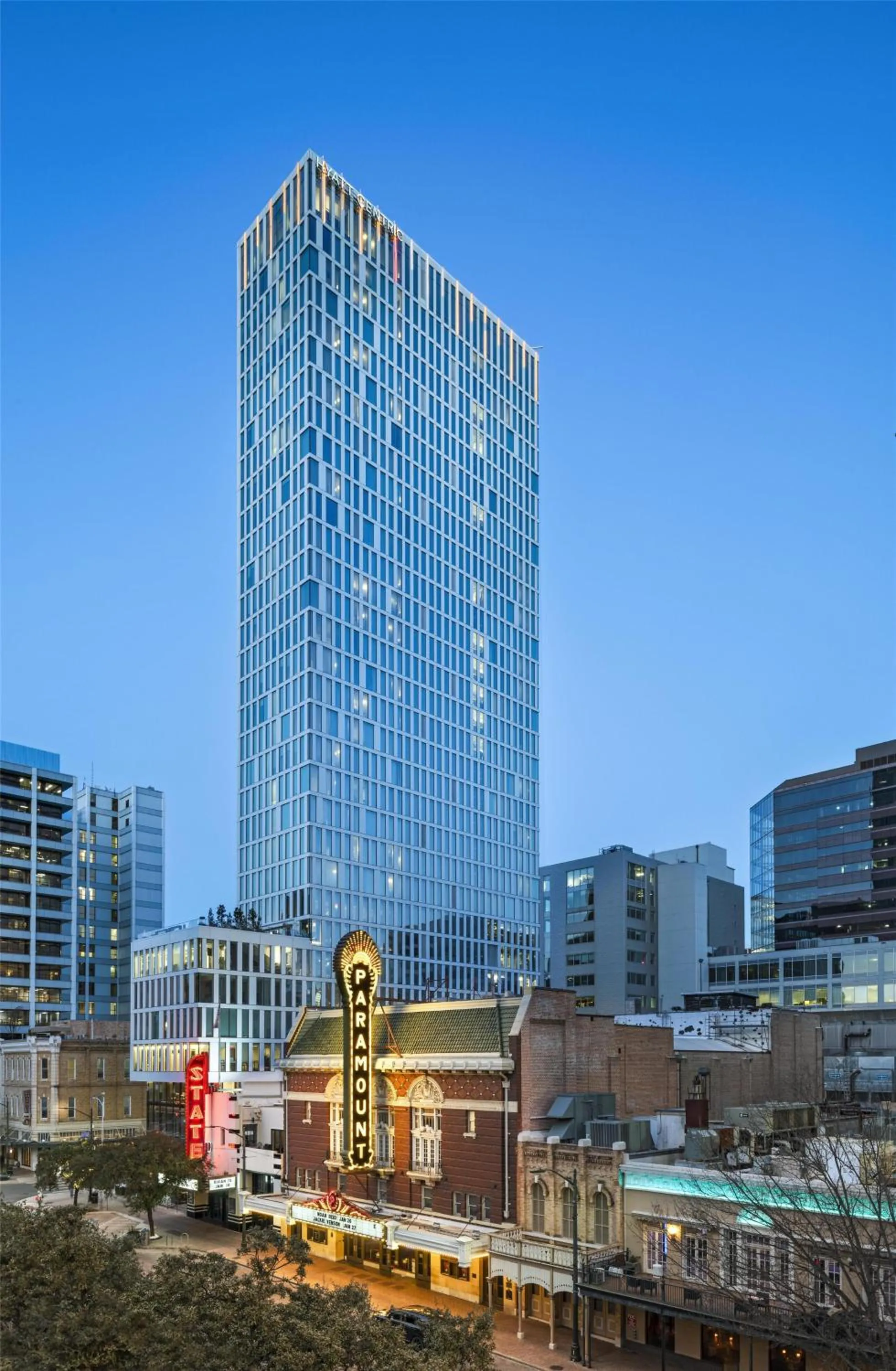 Property building in Hyatt Centric Congress Avenue Austin