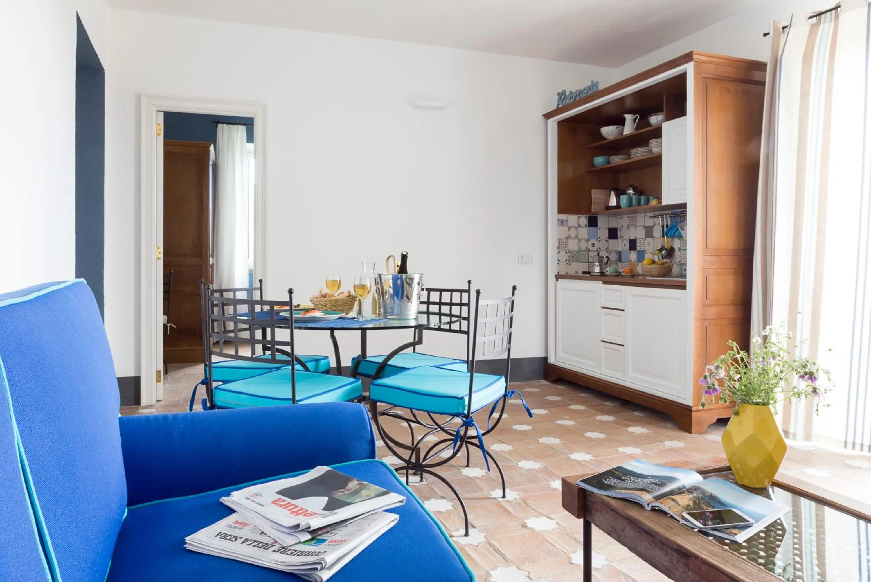 Kitchen or kitchenette in Relais Regina Giovanna