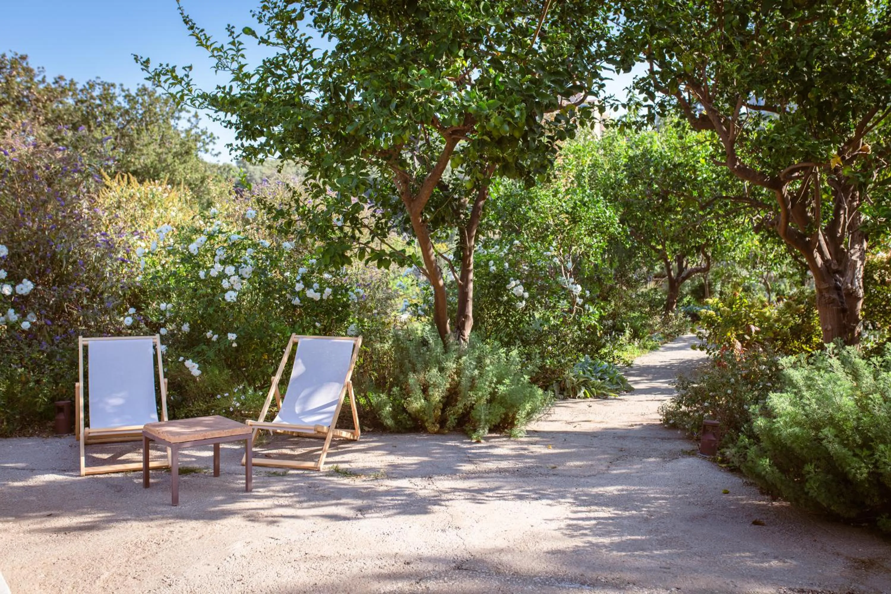 Garden in Relais Regina Giovanna