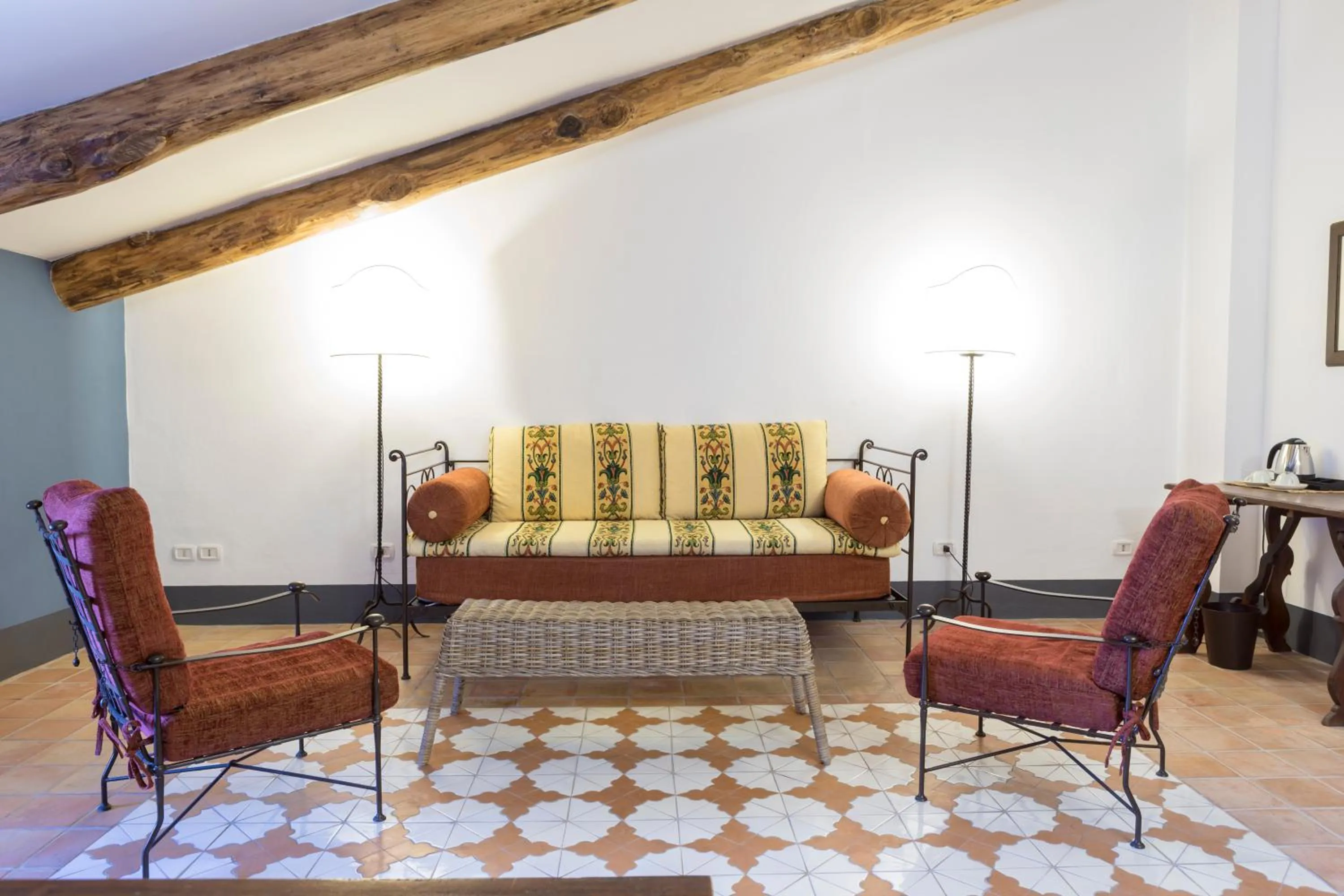 Living room in Relais Regina Giovanna