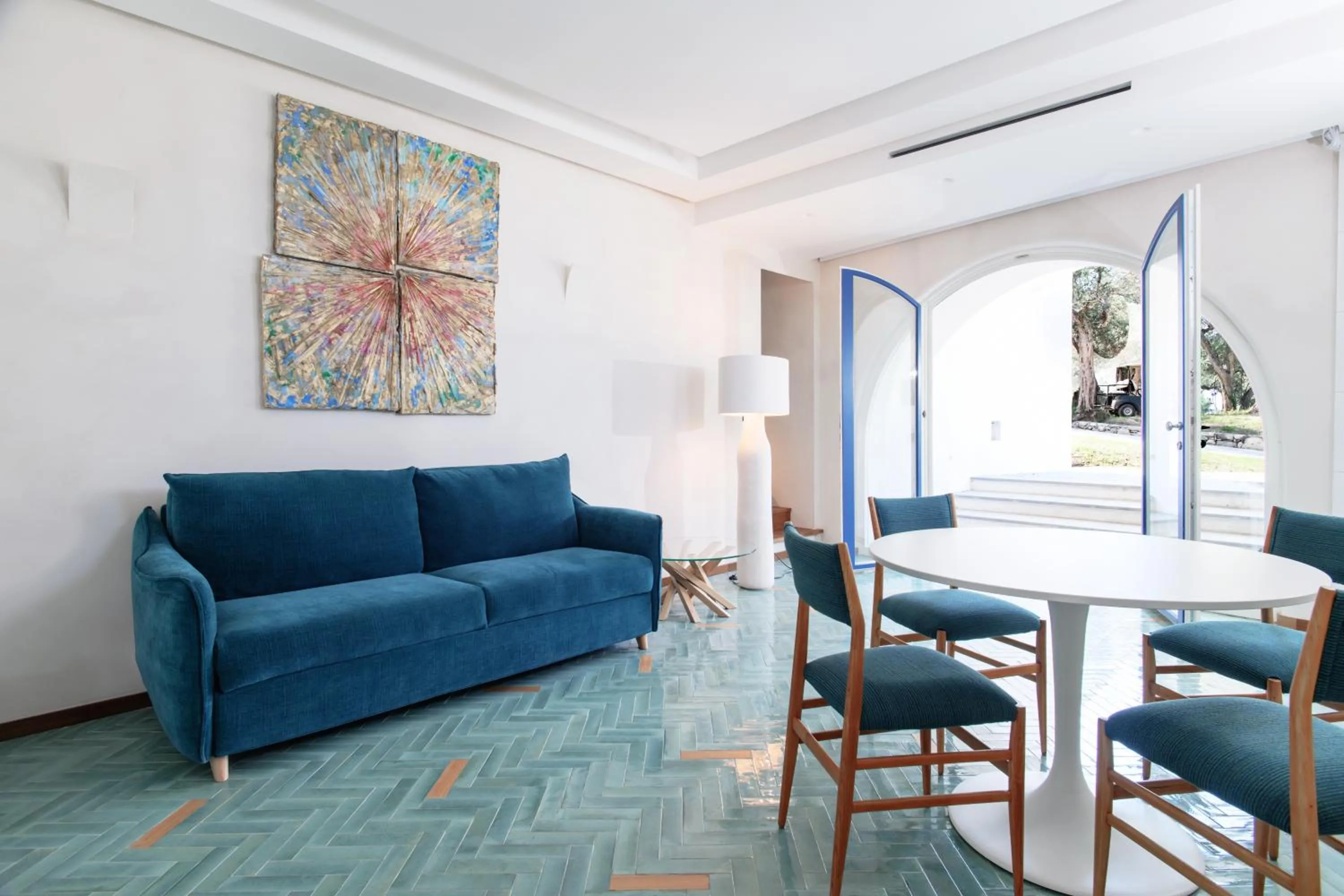 Seating area in Relais Regina Giovanna