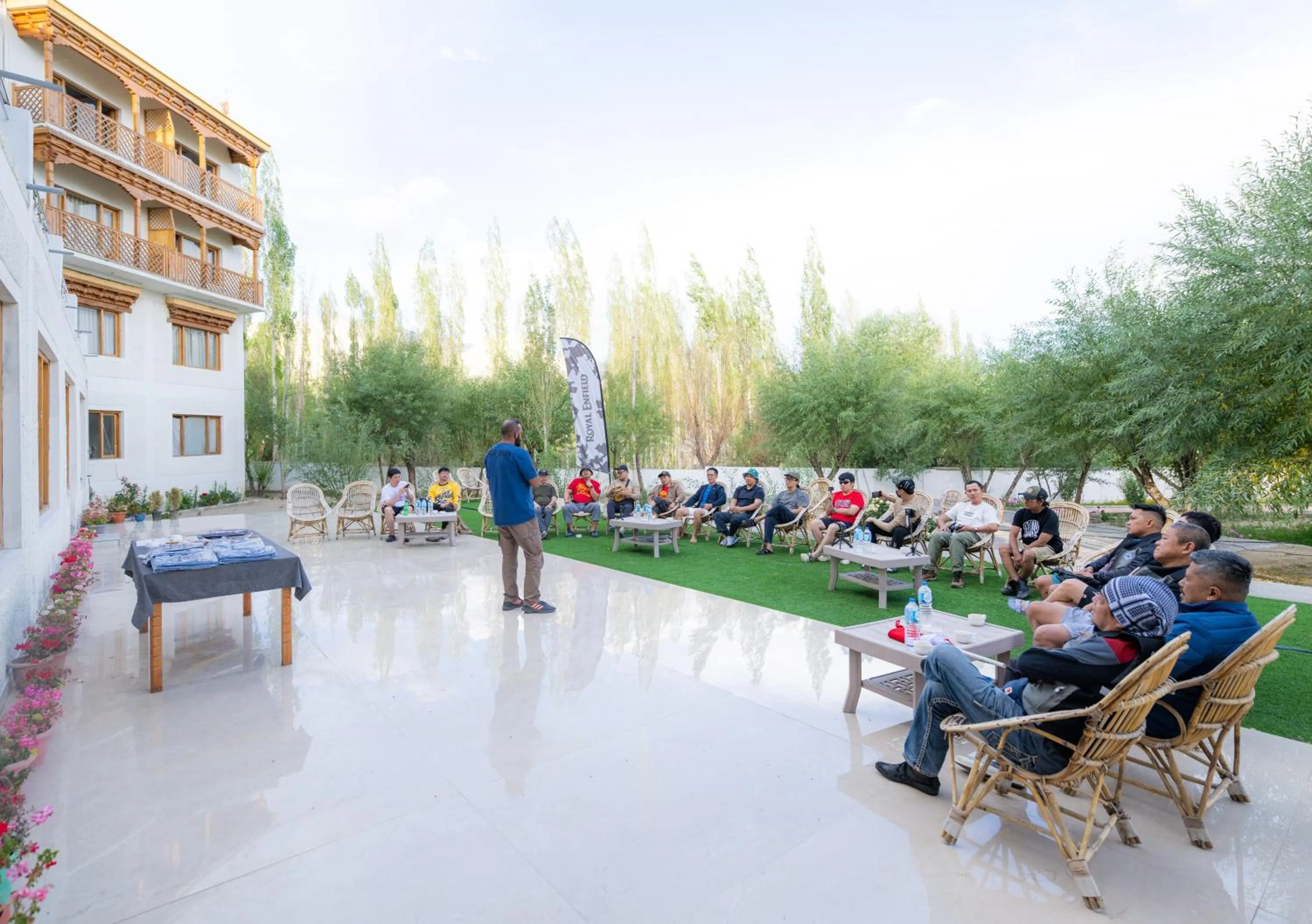 Garden in Hotel Deskitsal