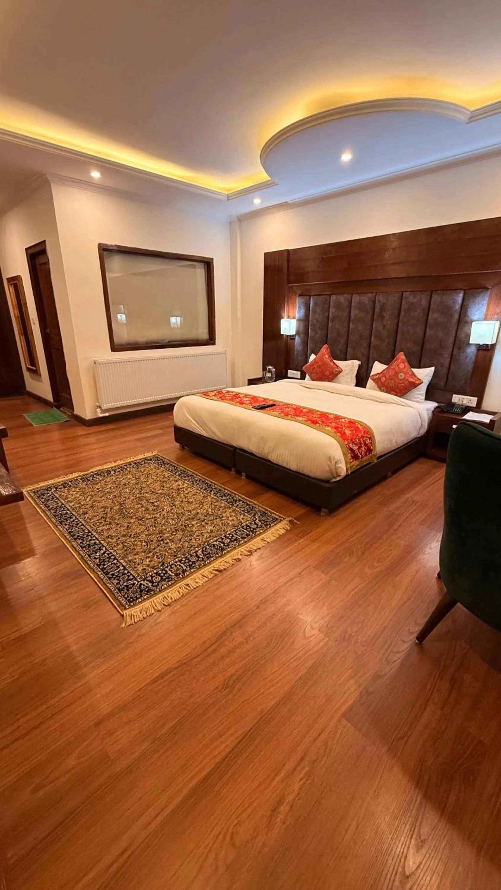 Bed in Hotel Deskitsal